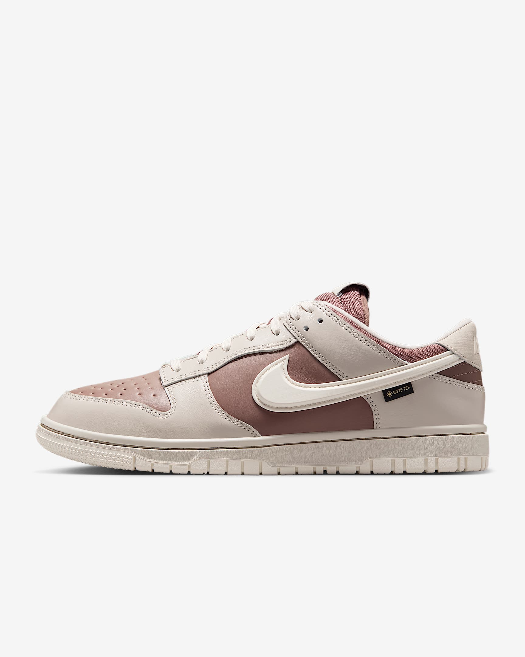 Nike Dunk Low GORE-TEX 男子防水运动鞋 - 浅骨色/貂棕/帆白