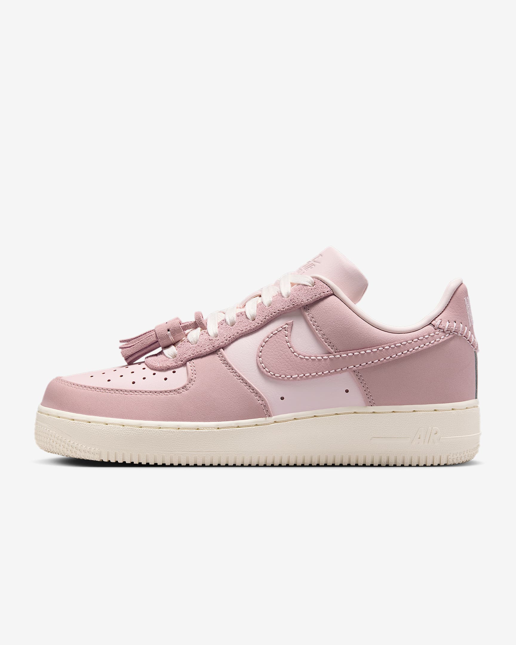 Nike Air Force 1 ’07 女子空军一号运动鞋 - 牛津粉/帆白/牛津粉/牛津粉