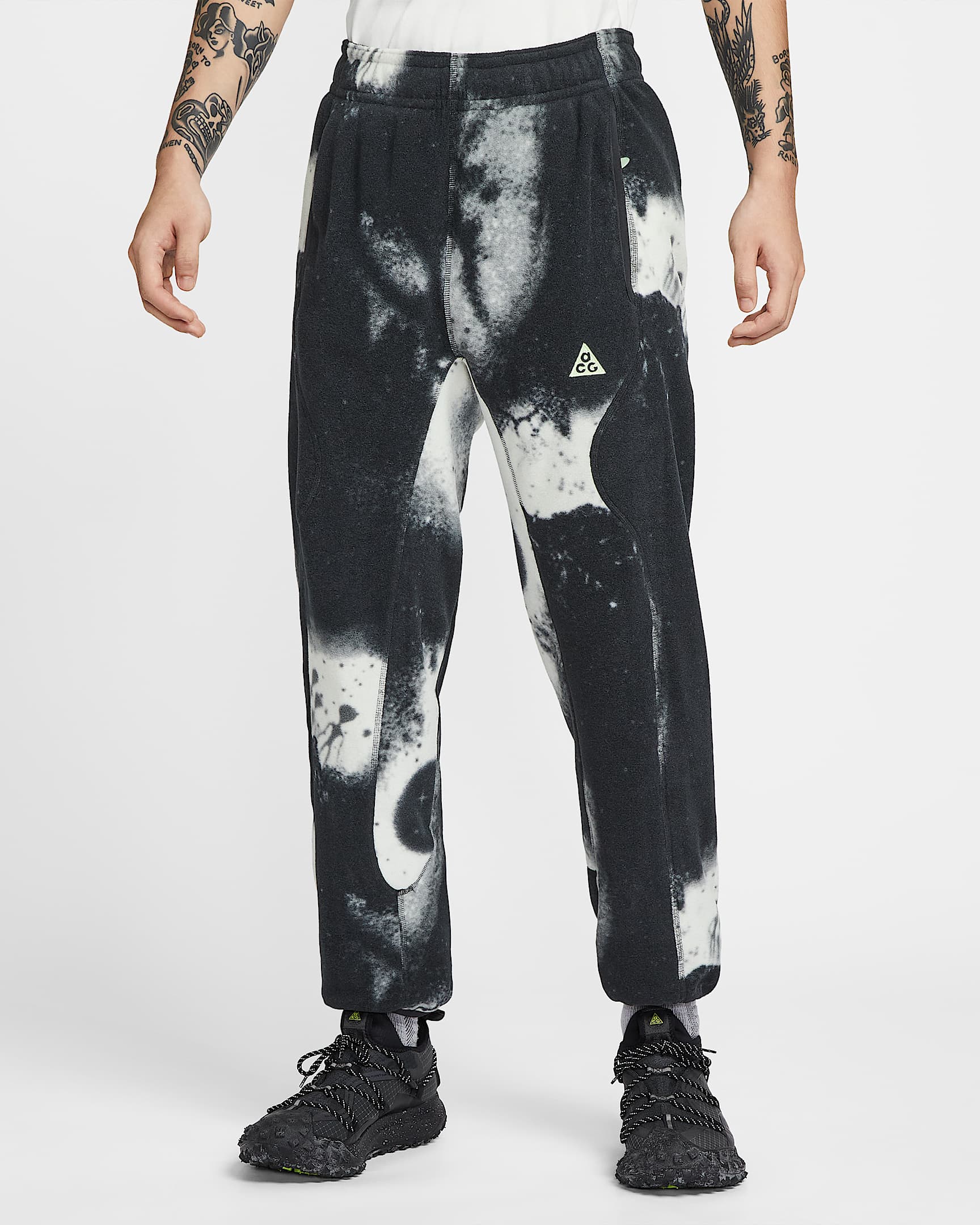 Nike ACG "Wolf Tree" 男子摇粒绒长裤 - 煤黑/黑/山峰白