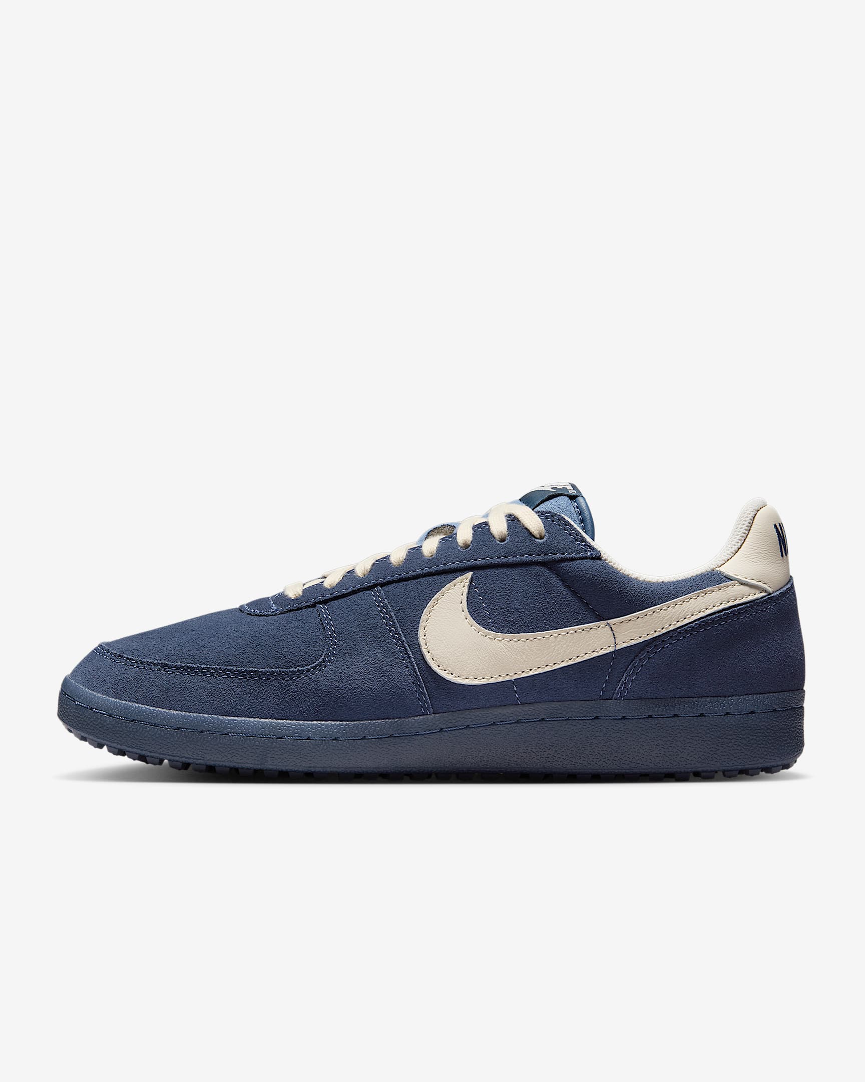 Nike Field General "Blue Suede" 男子薄底运动鞋 - 芬蓝/自然白