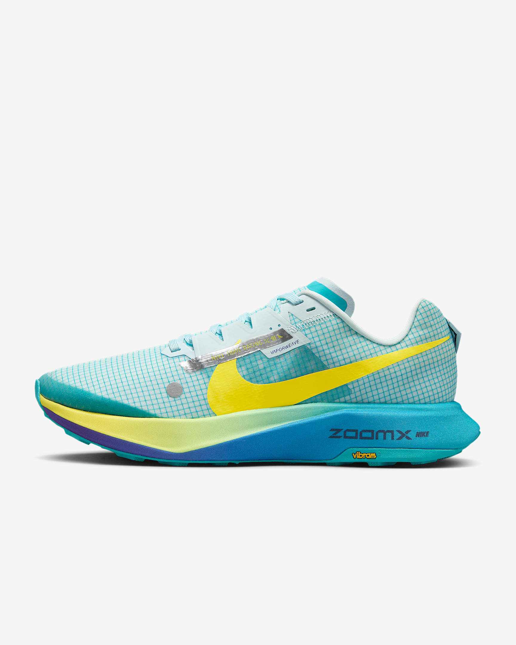 Nike Ultrafly 男子越野竞速跑步鞋 - 仙人掌绿/冰川蓝/全域紫/欧皮特黄