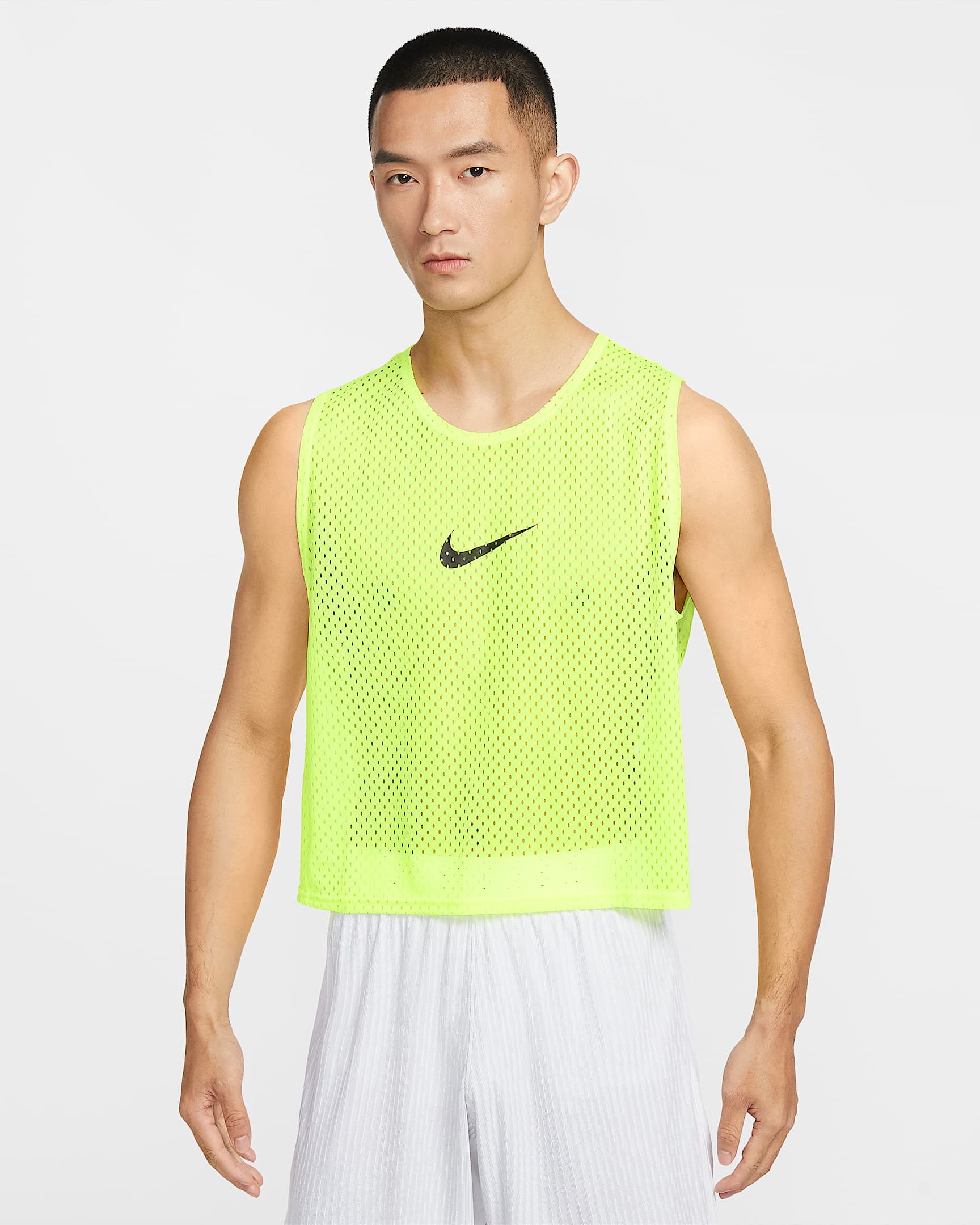 Nike 男子训练背心 - 荧光黄