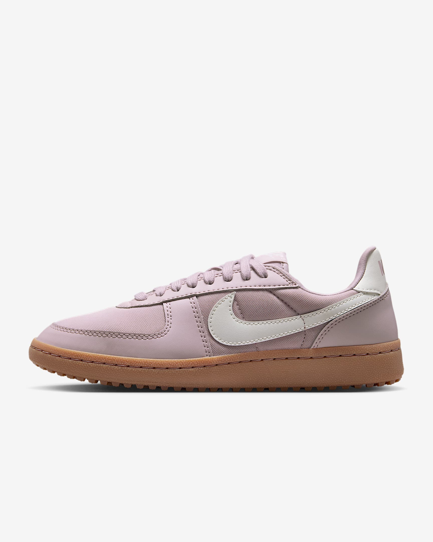 Nike Field General 女子薄底运动鞋 - 灰紫/橡皮暗褐/帆白