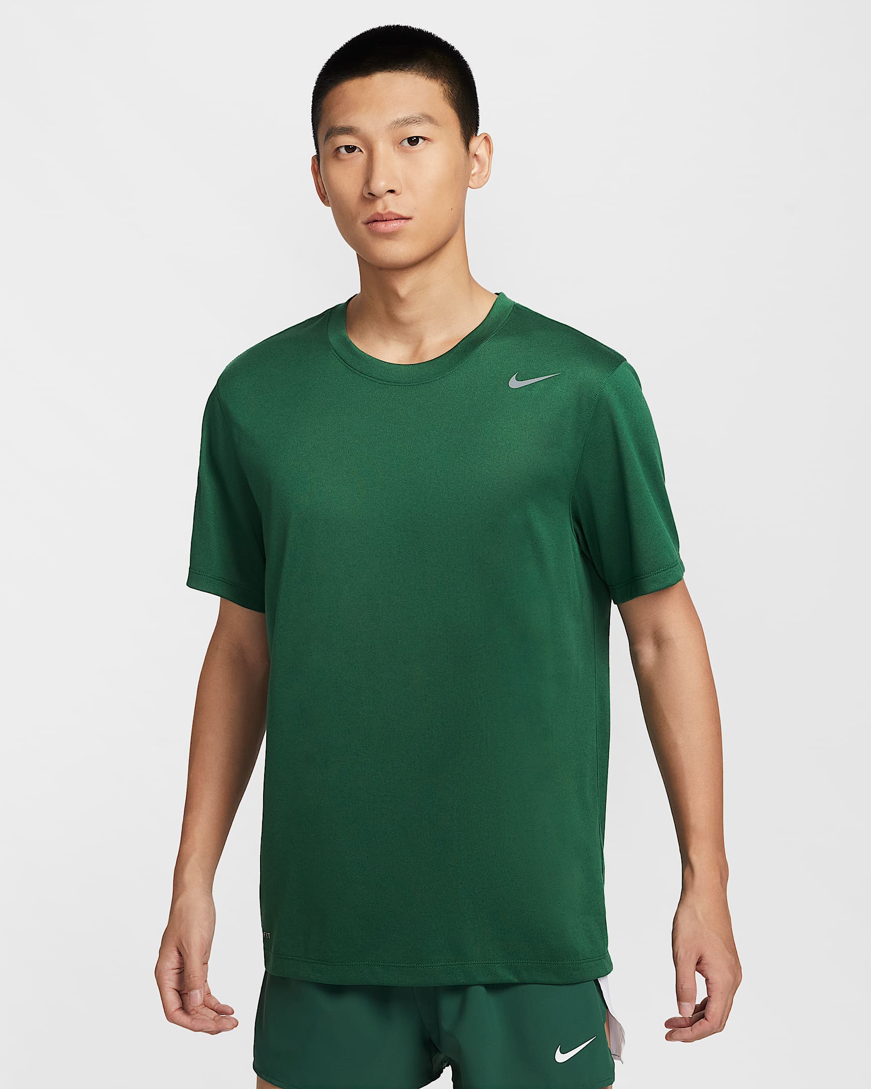 Nike Team Legend 男子速干T恤 - 峡谷绿