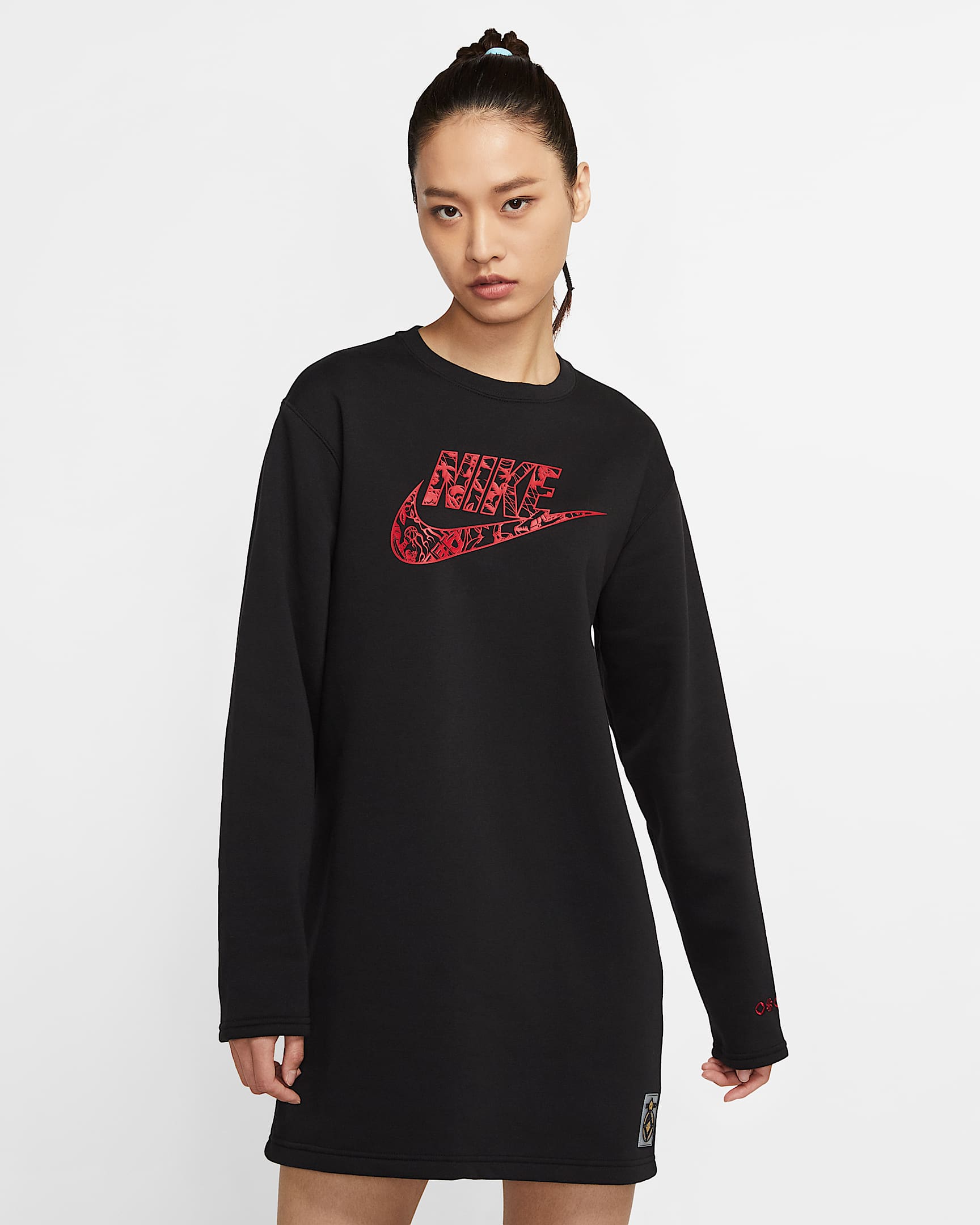 Nike Sportswear 女子加绒连衣裙 - 黑