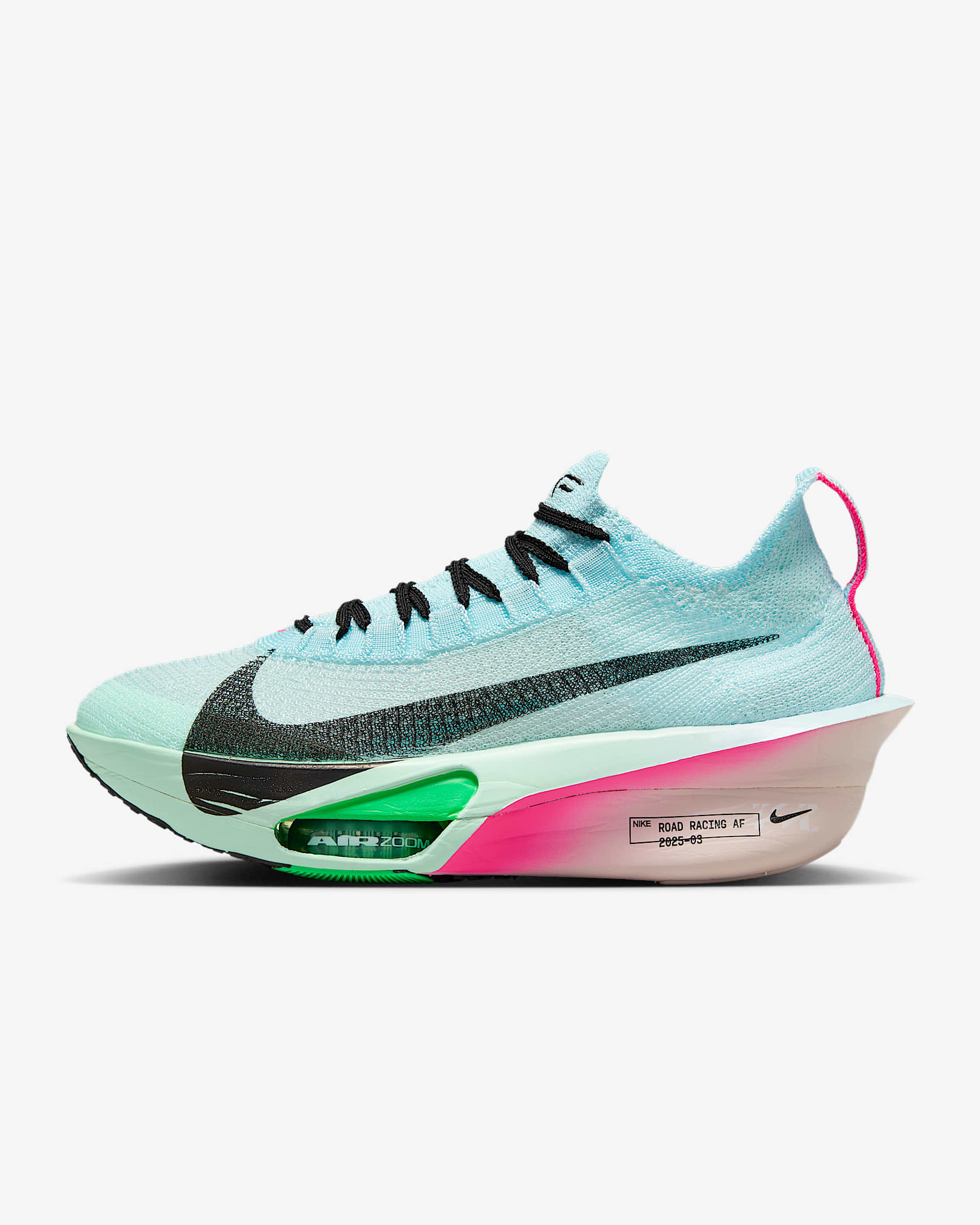 Nike Alphafly 3 张德顺同款女子公路竞速跑步鞋 - 冰川蓝/泡沫薄荷绿/惊喜绿/黑