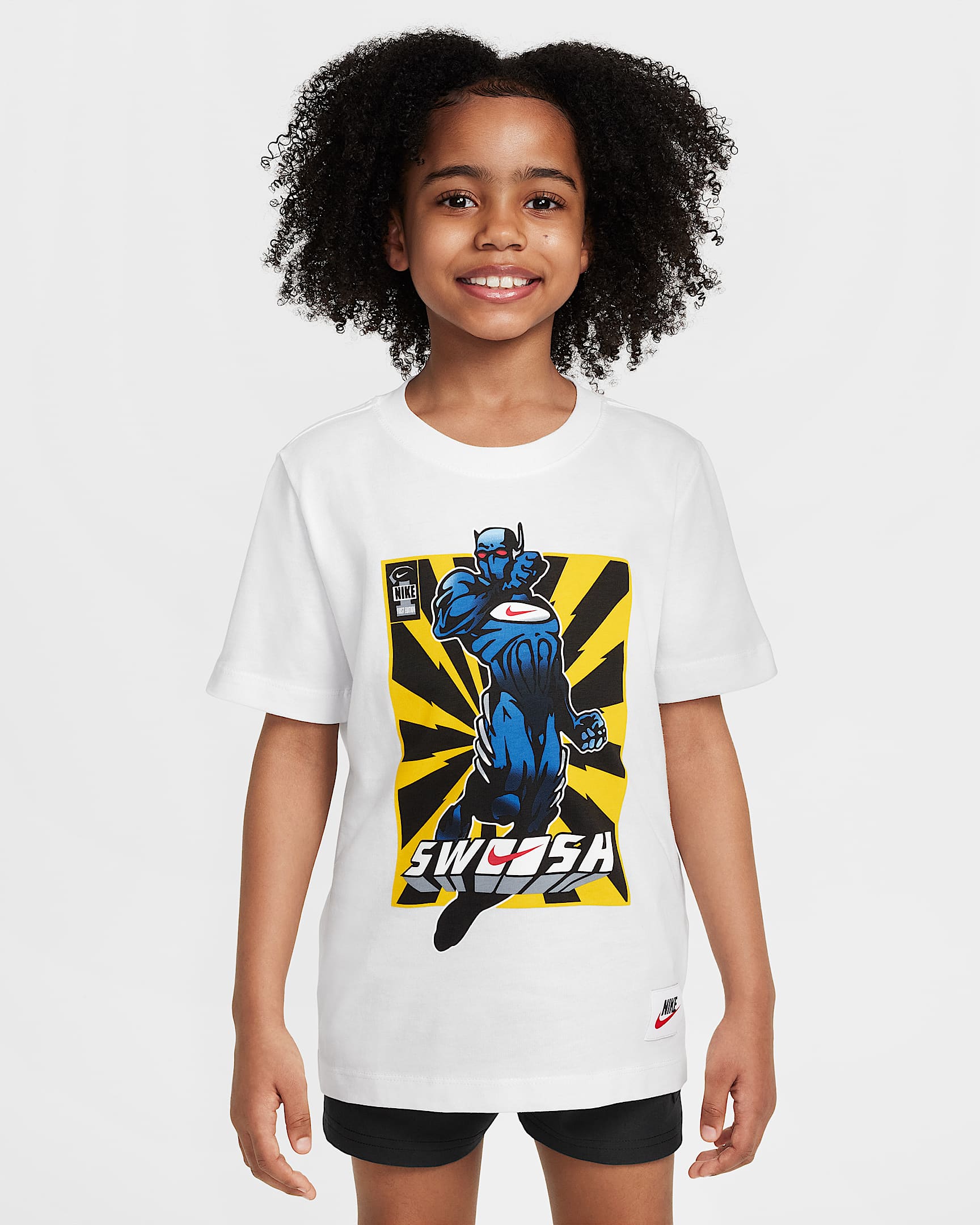 Nike Sportswear 大童T恤 - 白色
