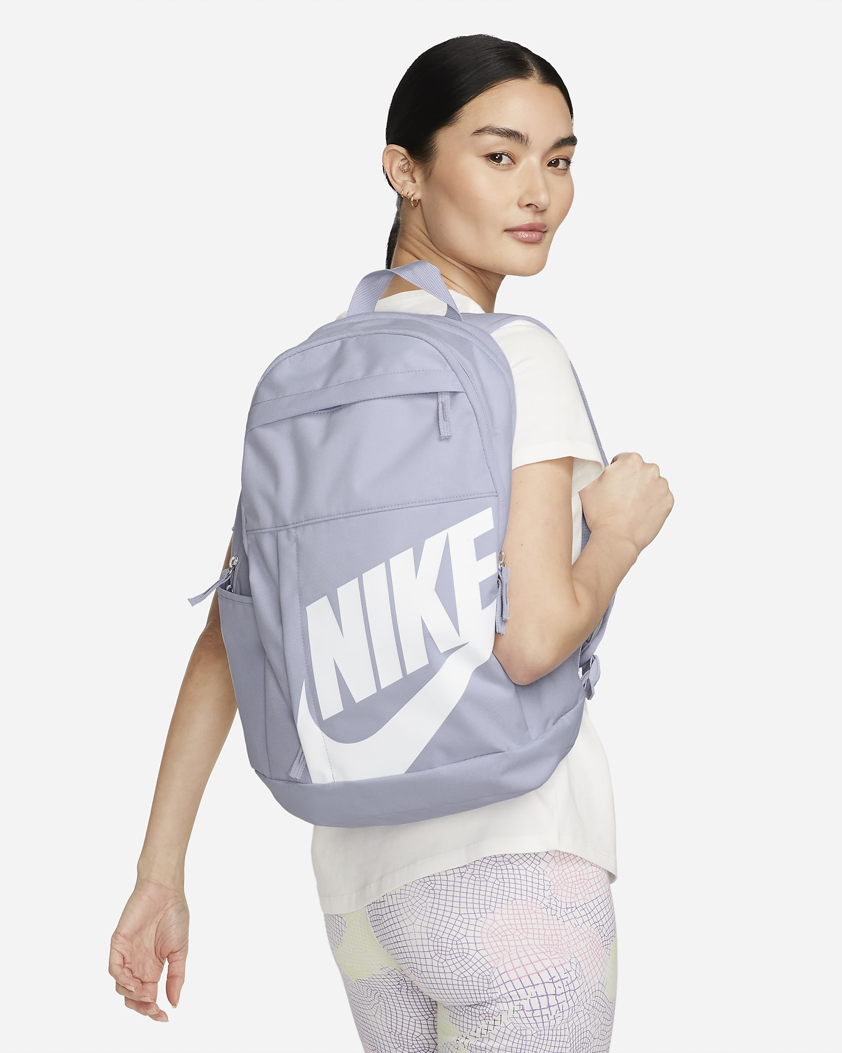 Nike Elemental 双肩包 - 氧气紫/氧气紫/白色