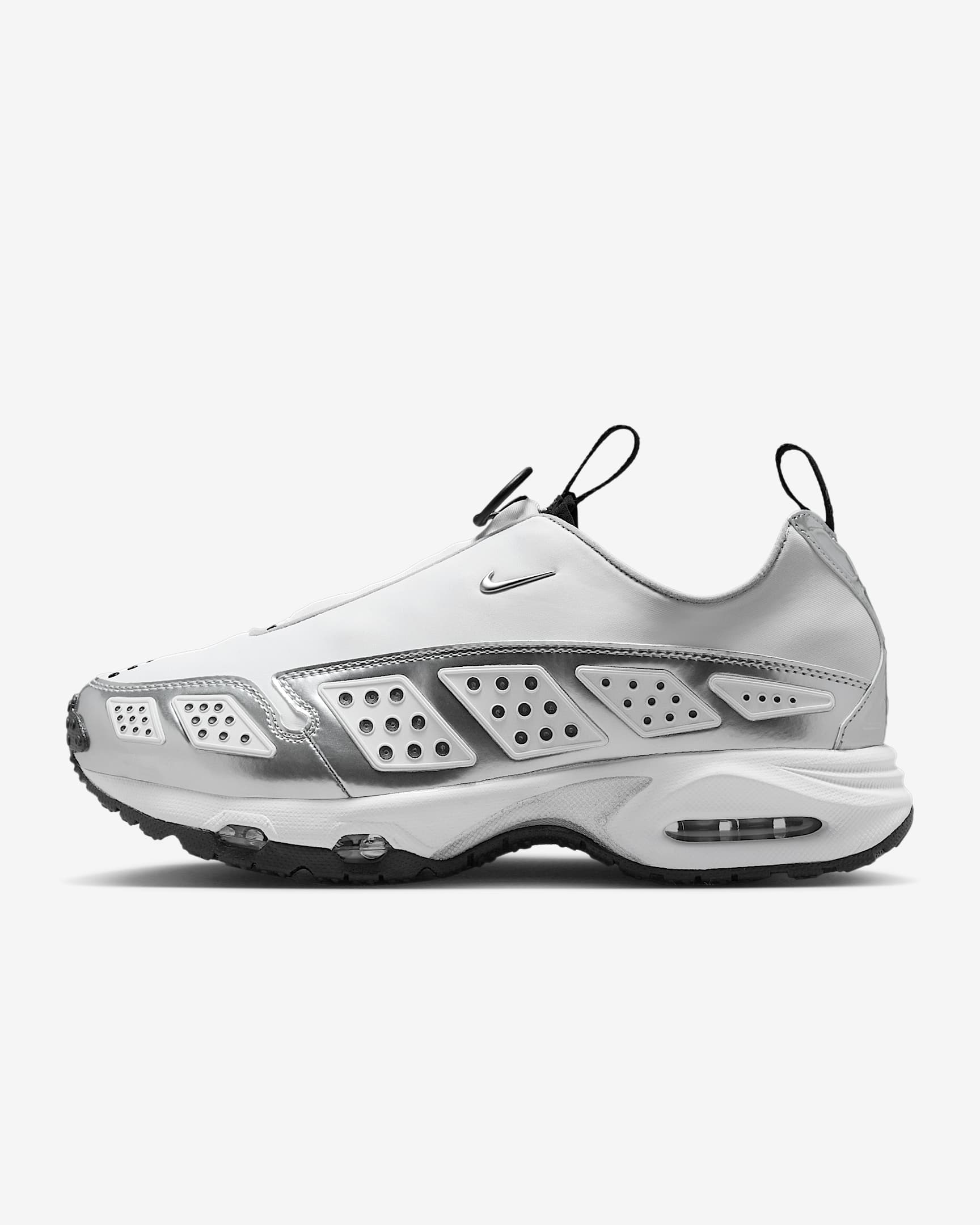 Nike Air Max SNDR 女子运动鞋 - 白色/黑/金属银