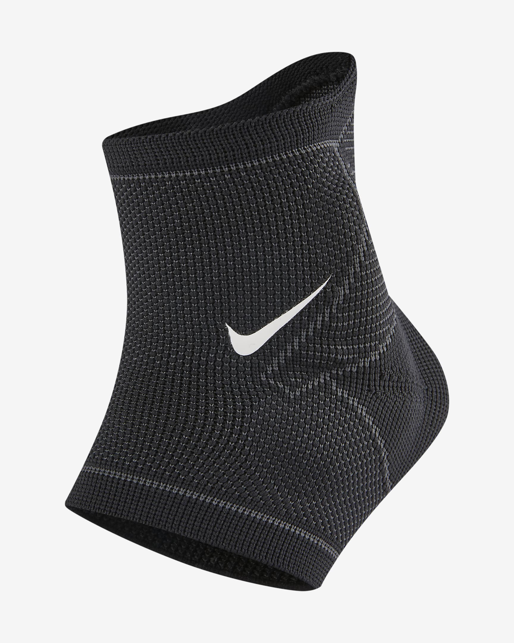 Nike Pro 速干针织训练脚踝护套(1 只) - 黑/煤黑/白色