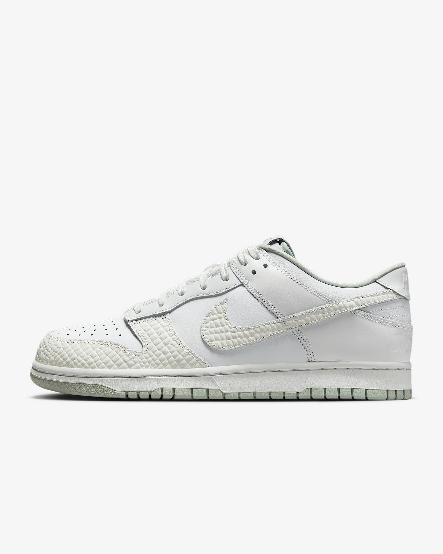 Nike Dunk Low Retro LTD 2 男/女运动鞋 - 白色/浅银/山峰白