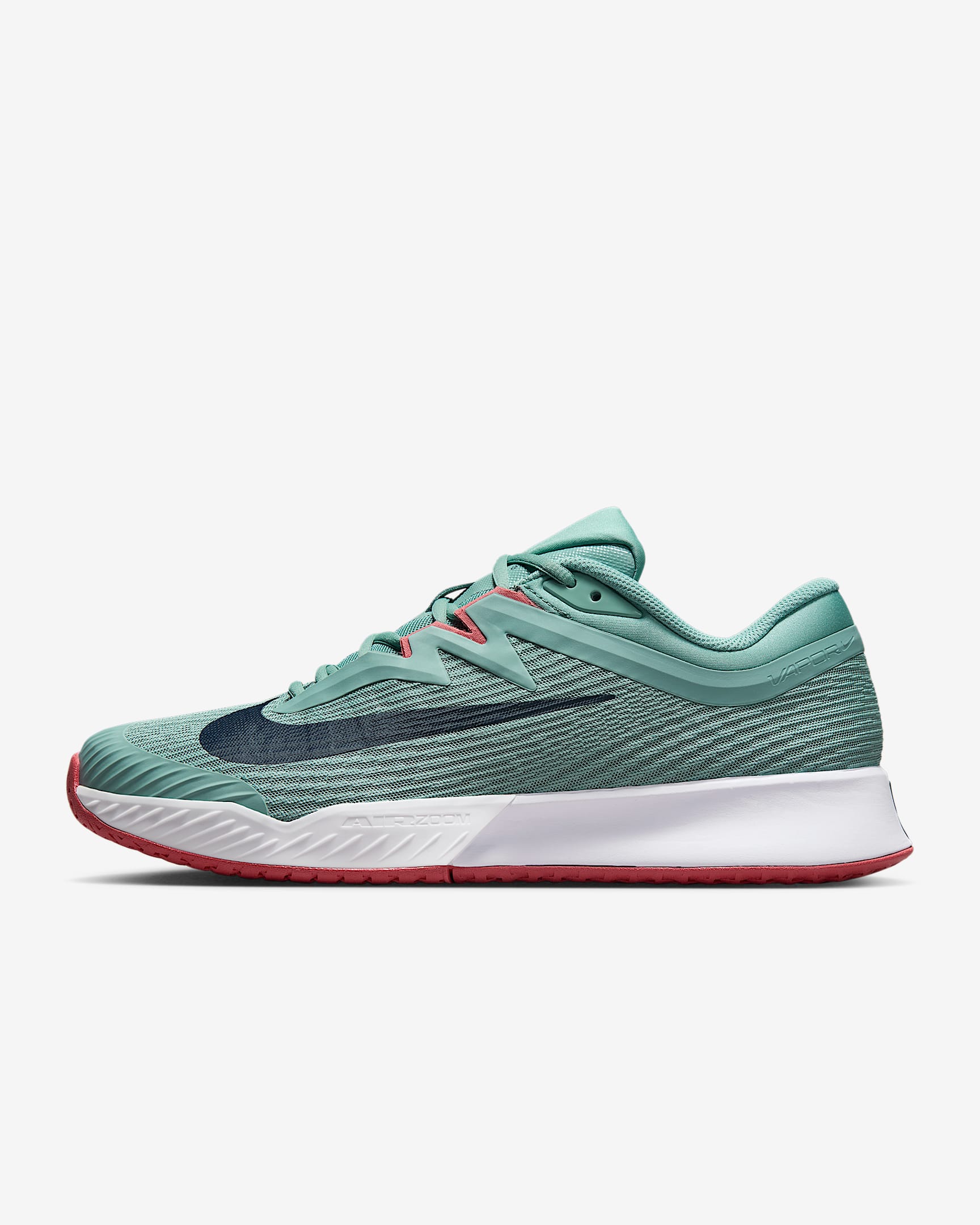Nike Vapor Pro 3 男子硬地球场网球鞋 - 大炮灰/白色/粘土色/军械深海蓝