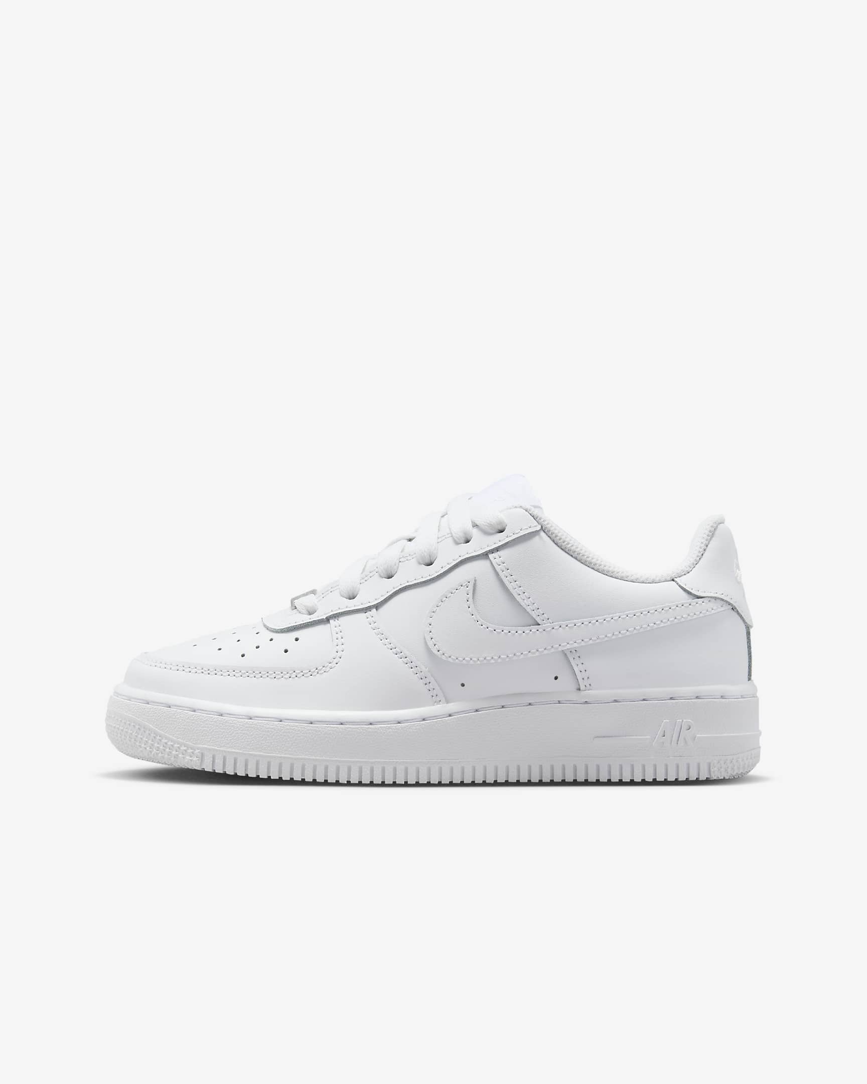 Nike Air Force 1 LE 大童空军一号运动鞋 - 白色/白色/白色/白色