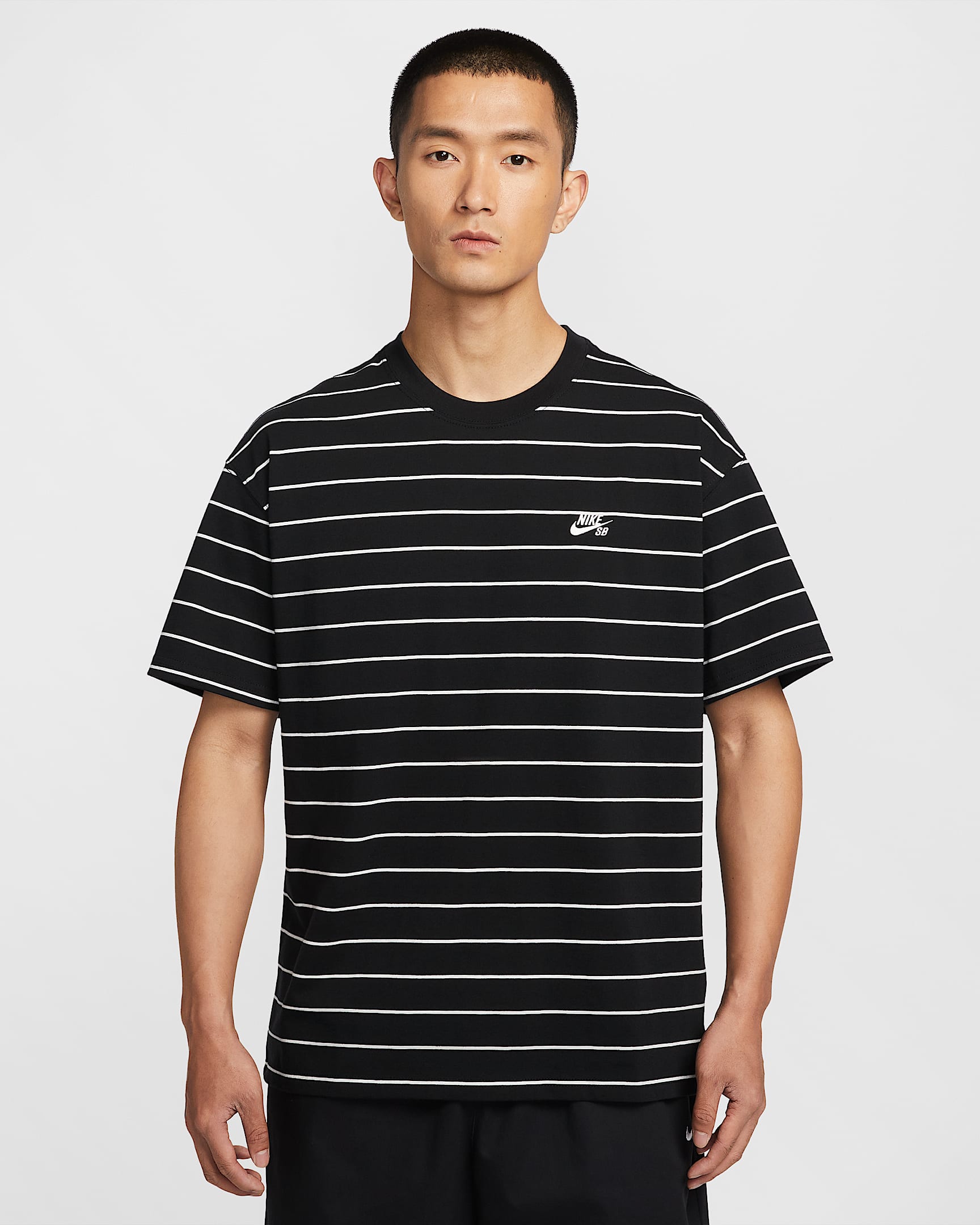 Nike SB 男子宽松滑板T恤 - 黑
