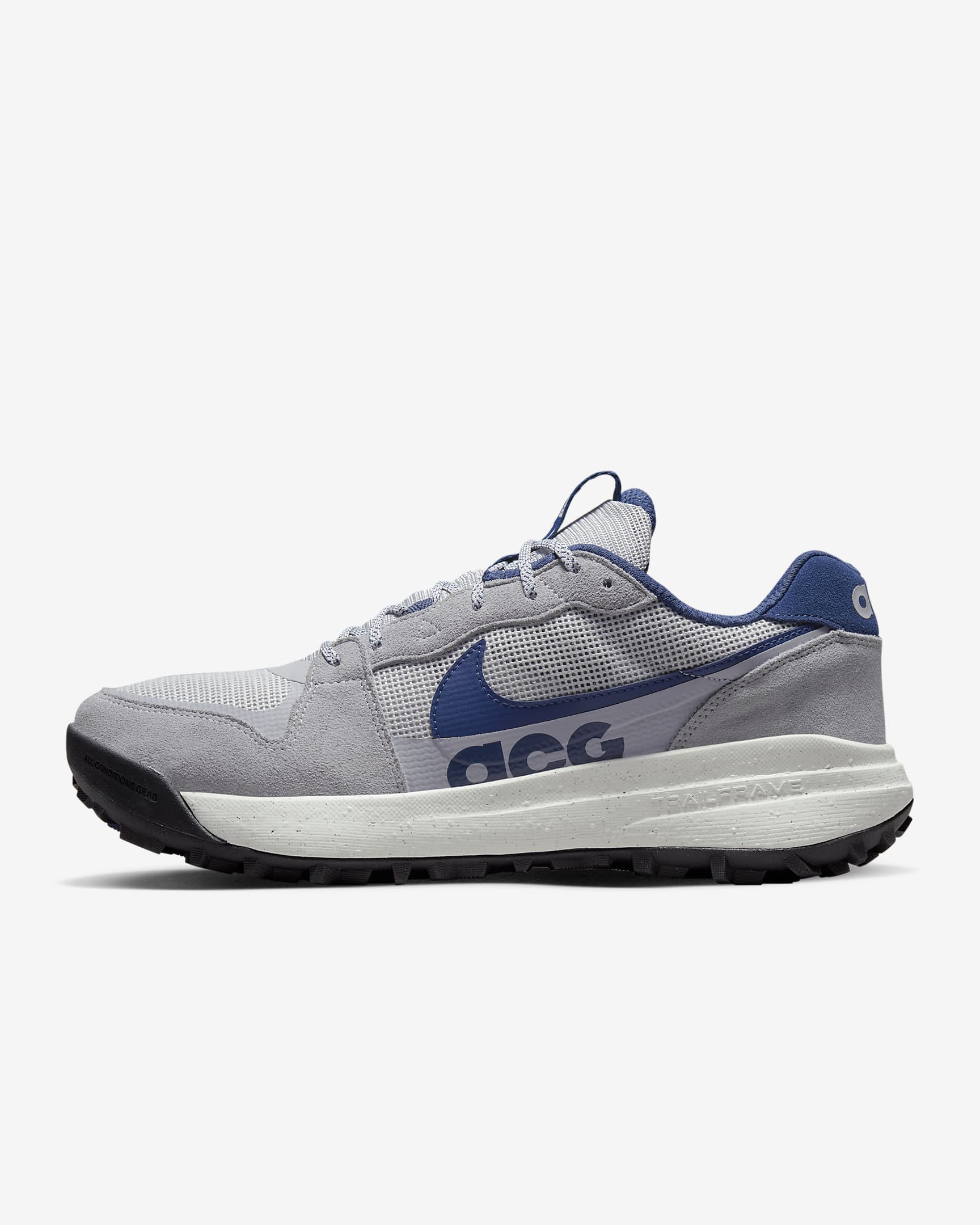 Nike ACG Lowcate 男子运动鞋 - 狼灰/雾灰/山峰白/深海蓝