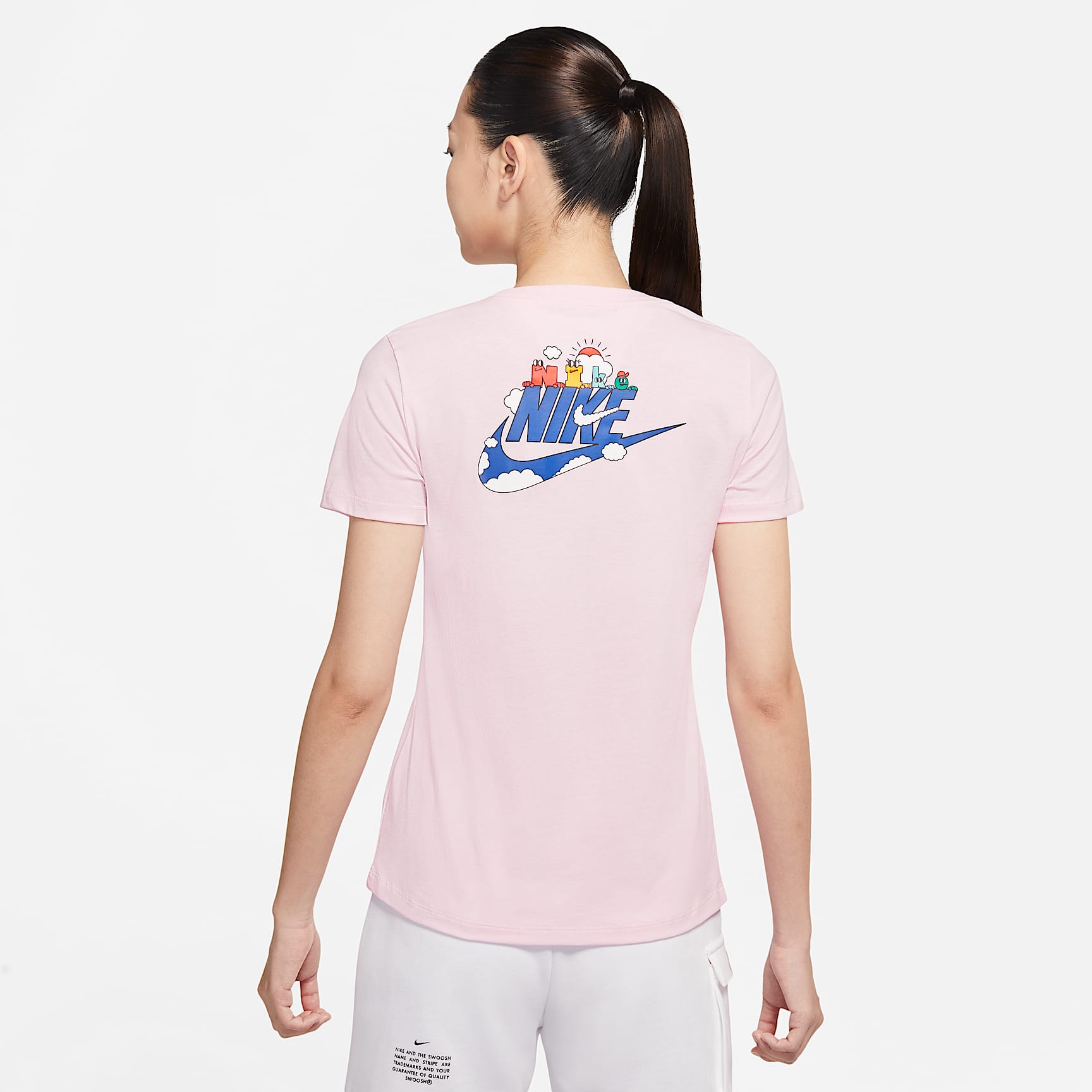 Nike Sportswear 女子T恤 - 泡沫粉