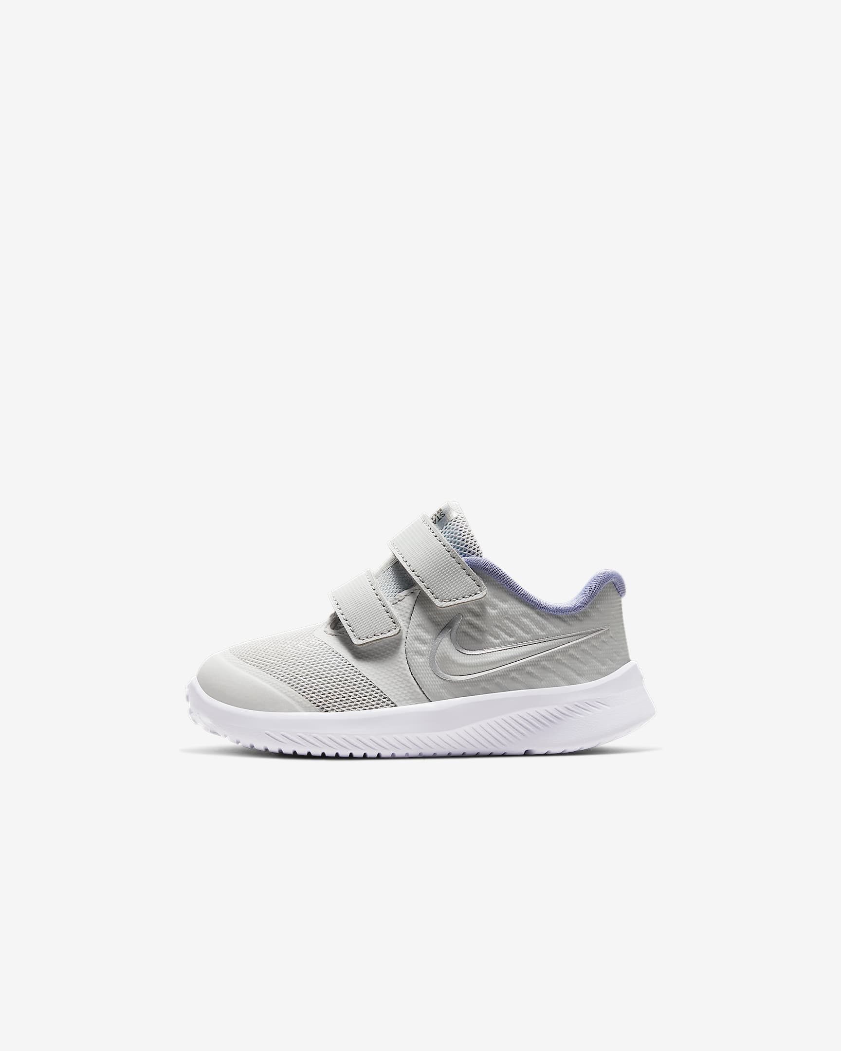 Nike Star Runner 2 (TDV) 婴童运动童鞋 - 尘光子色/浅蓟紫/黑/白色