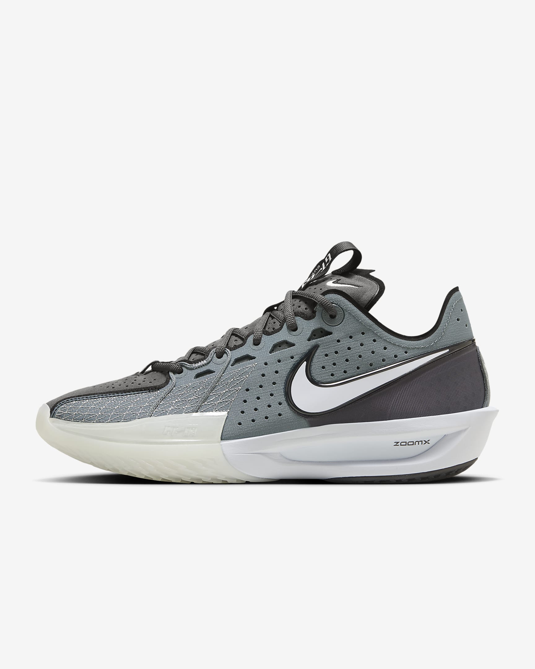 Nike G.T. Cut 3 EP 男/女 ZOOMX 实战篮球鞋 - 冷灰/足球灰/帆白/黑