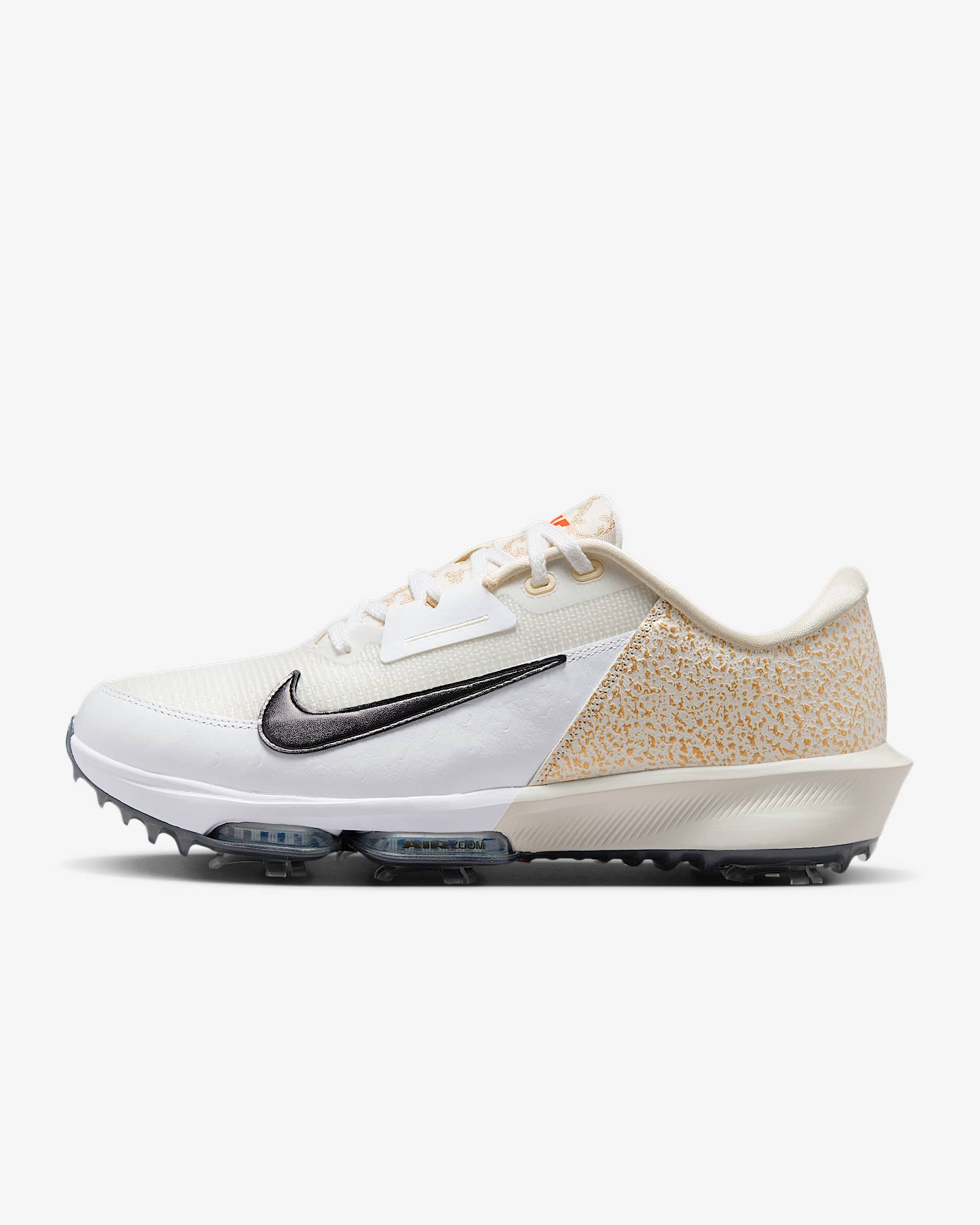 Nike Infinity Tour 2 男/女高尔夫球鞋（宽版） - 帆白/白色/金属色