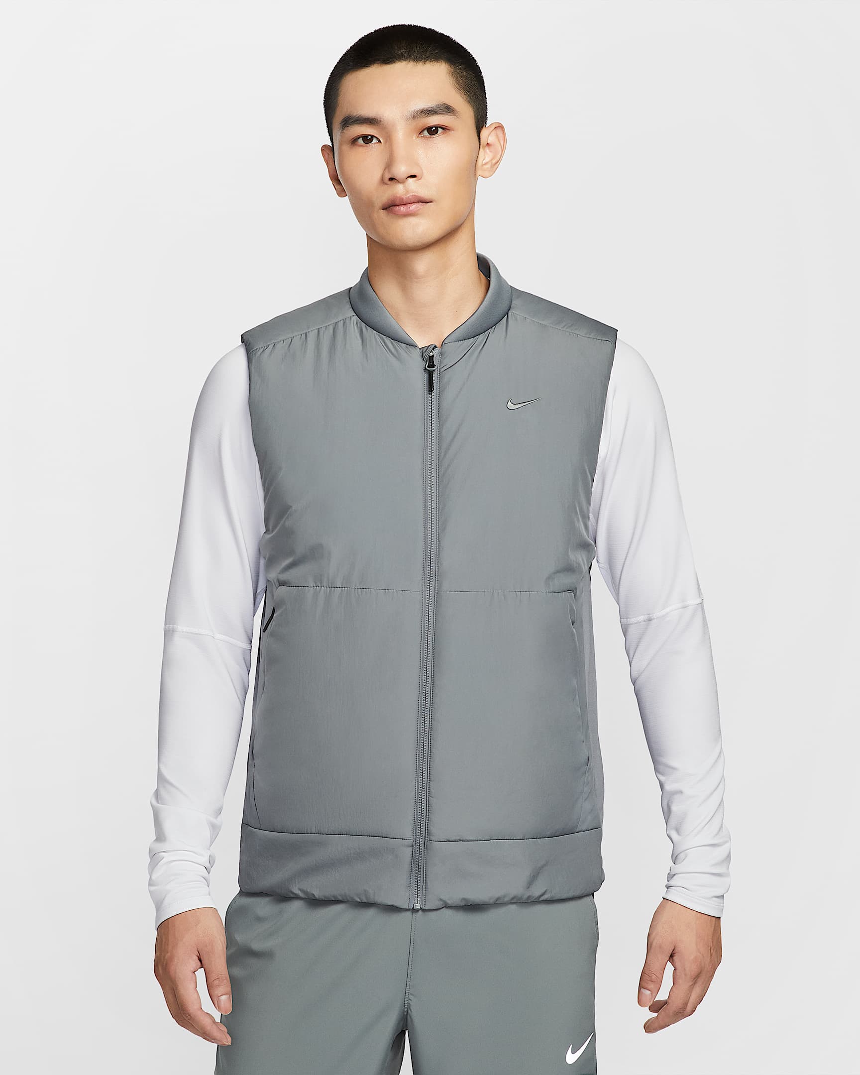 Nike Therma-FIT Unlimited 男子训练马甲 - 烟灰/烟灰