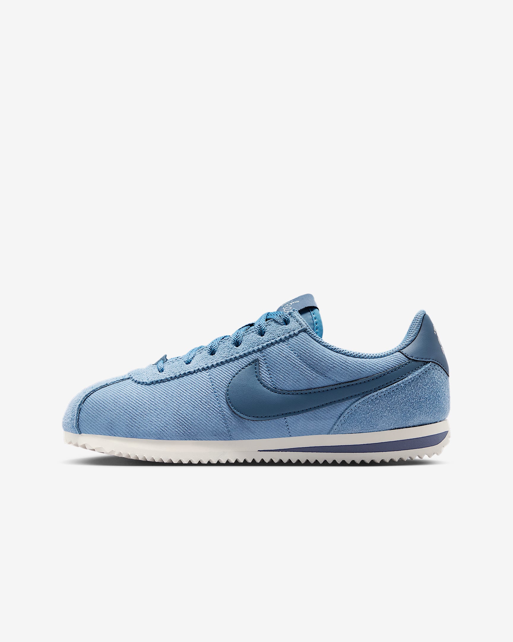 Nike Cortez SE 大童运动鞋 - 工作蓝/帆白/芬蓝