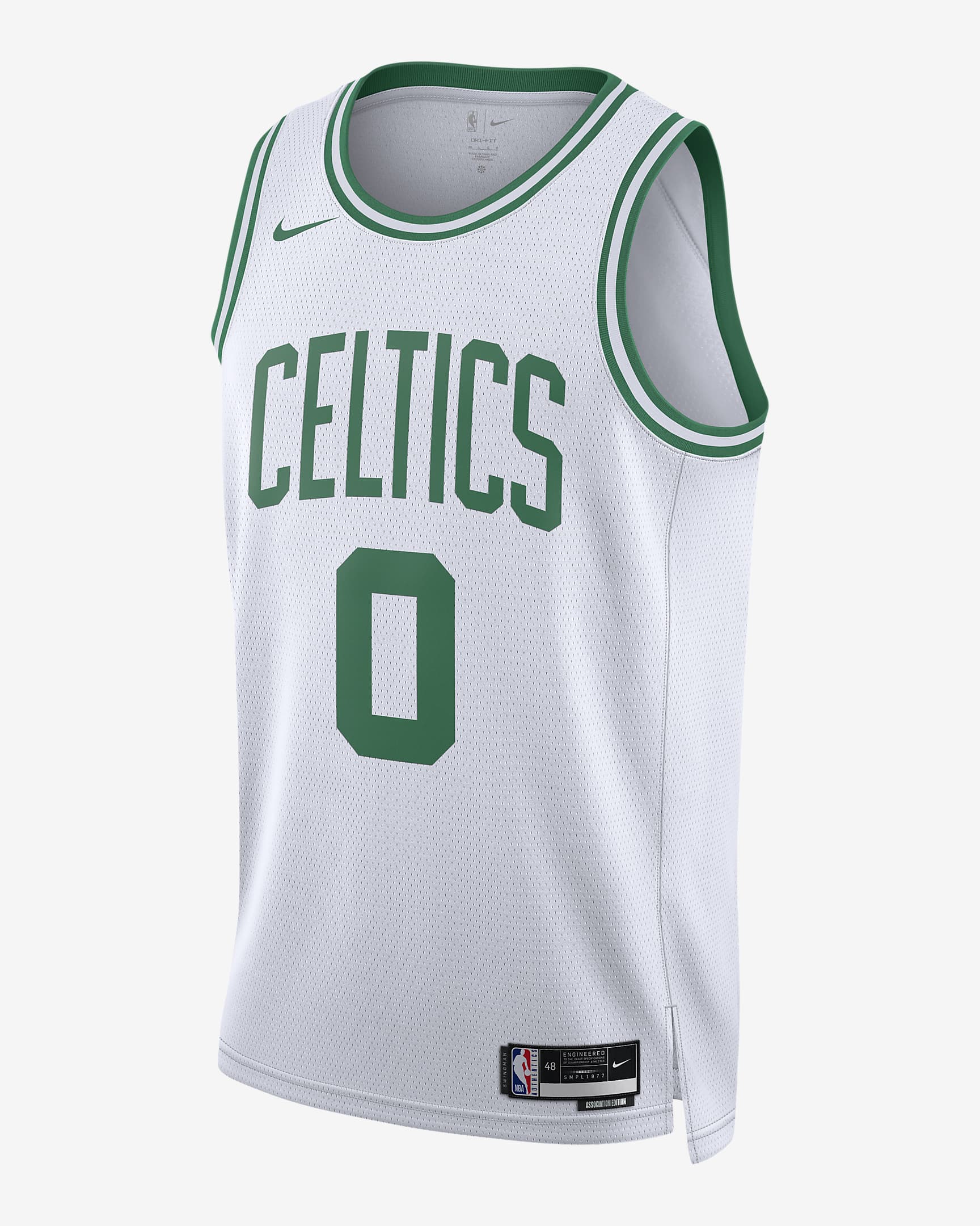 波士顿凯尔特人队 Association Edition Association Edition Nike Dri-FIT NBA Swingman Jersey 男子透气速干球衣 - 白色
