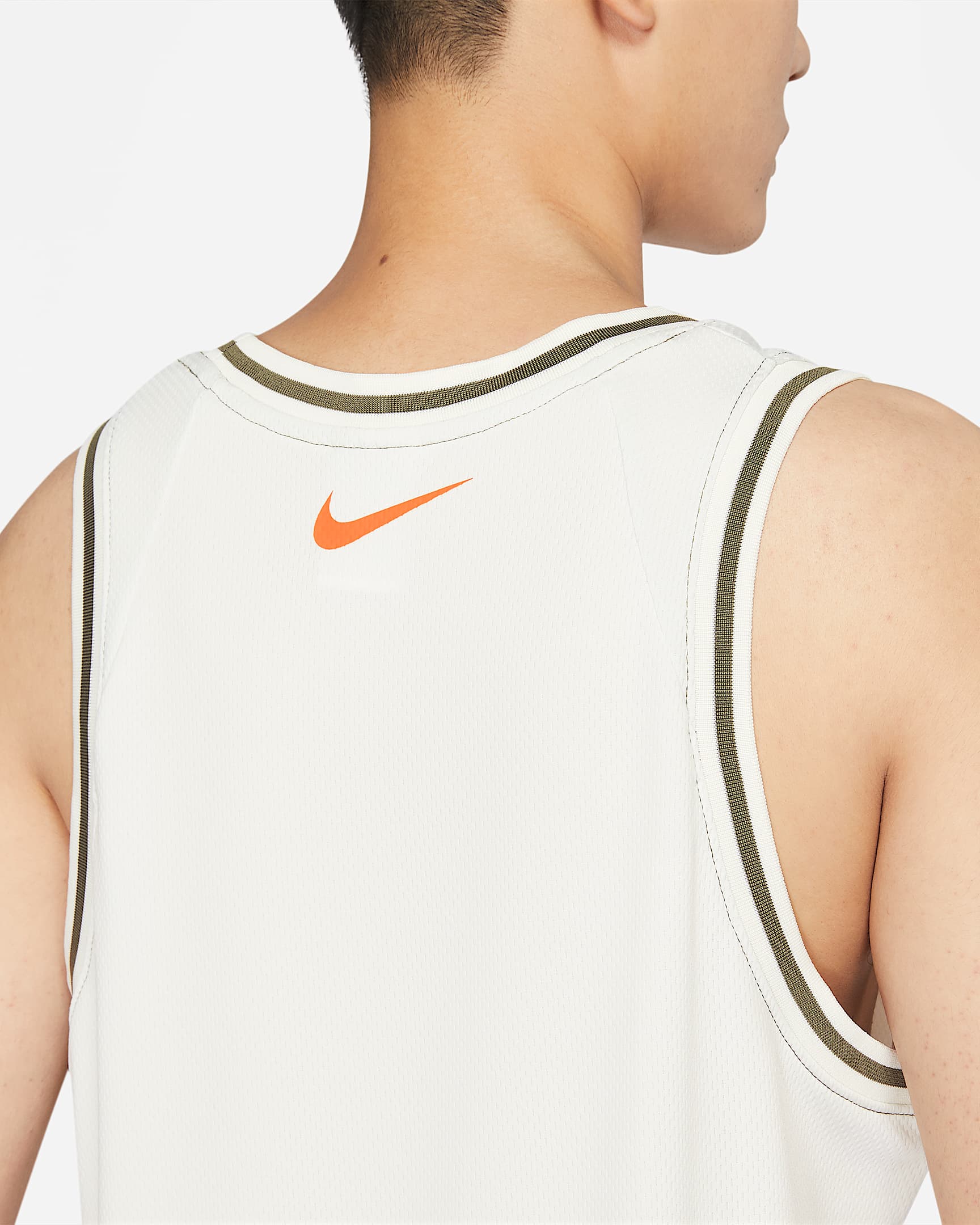 Nike Dri-FIT DNA 男子篮球球衣 - 帆白