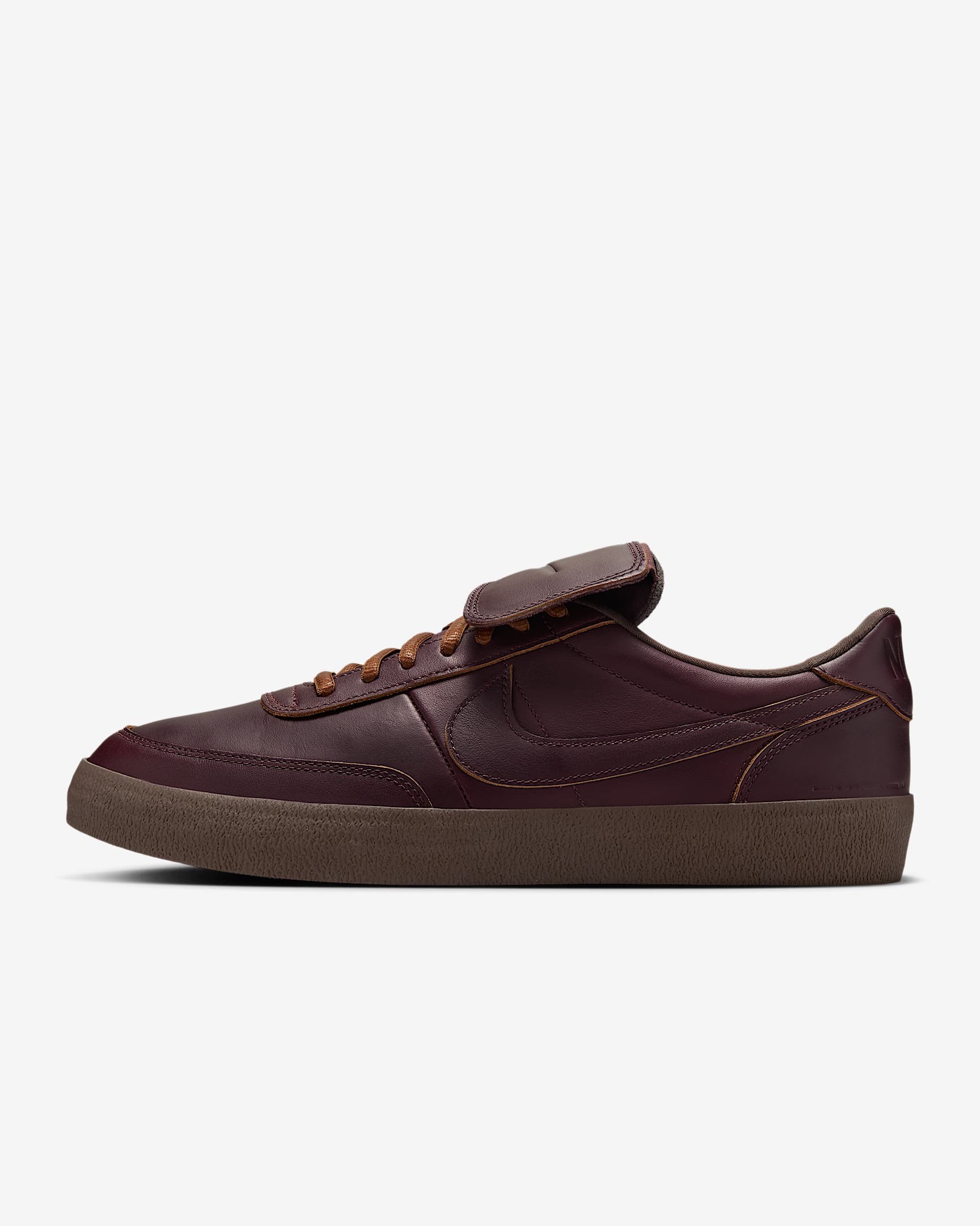 Nike Killshot 2 Leather Premium 男子薄底运动鞋 - 鲜亮勃艮第酒红/巴洛克棕/浅英国褐/鲜亮勃艮第酒红