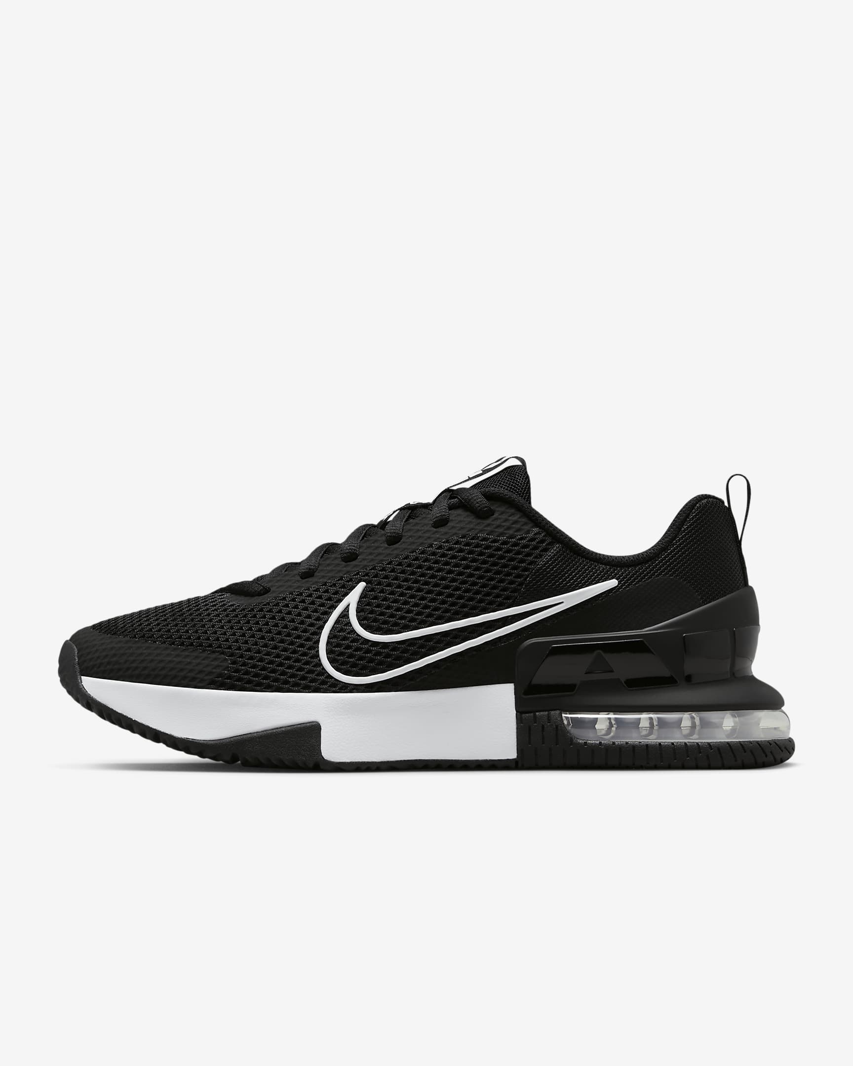 Nike Air Max Alpha Trainer 6 男子训练鞋 - 黑/黑/白色