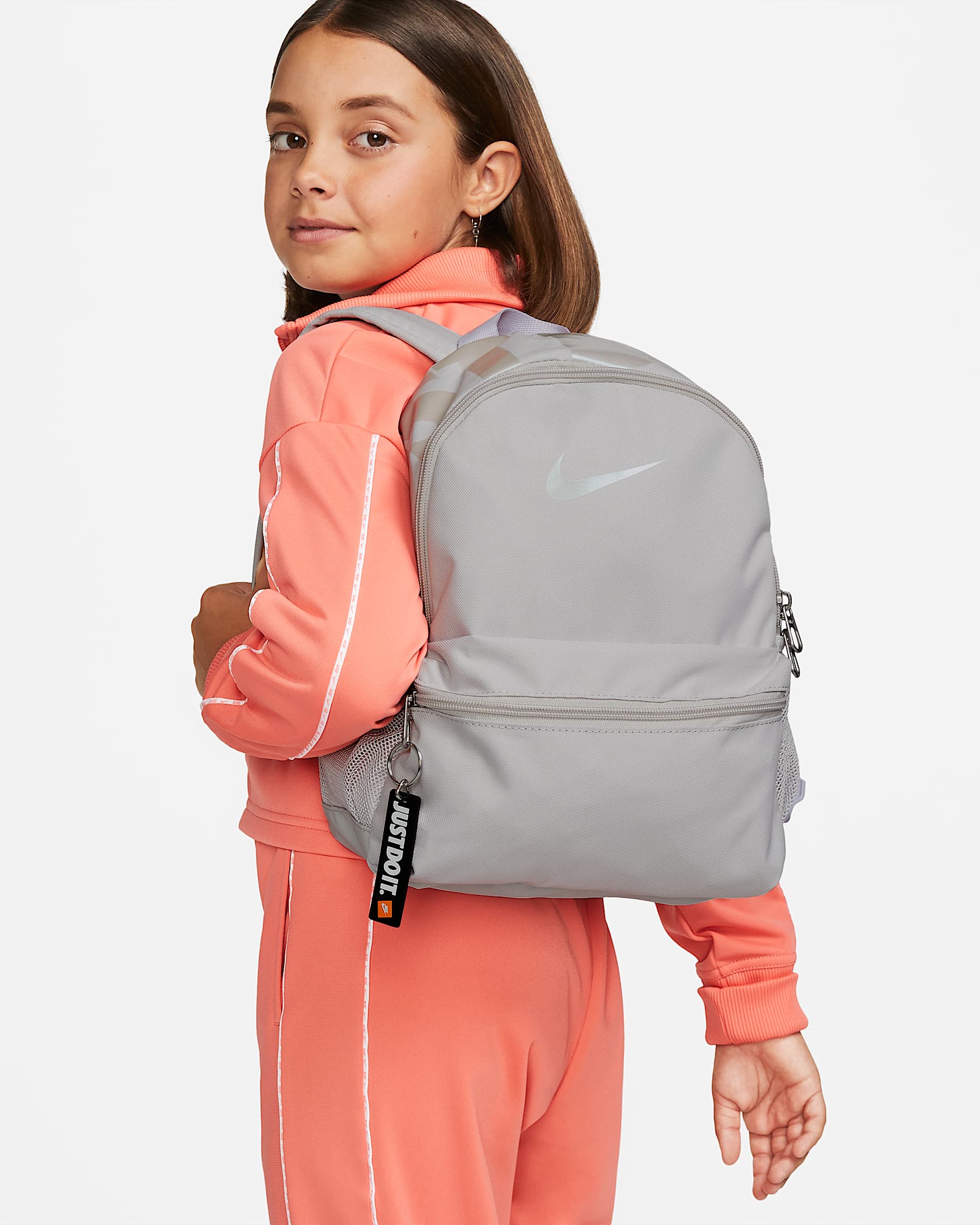 Nike Brasilia JDI 儿童双肩包 - 苍野灰/苍野灰