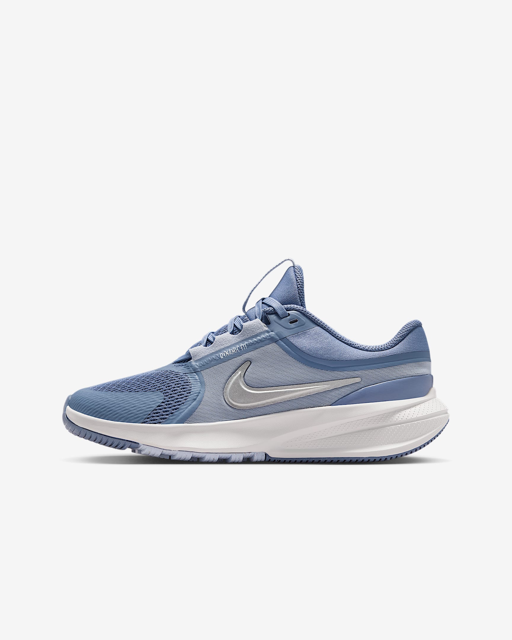 Nike Star Runner 5 耐克摘星号大童跑步鞋 - 世界靛青/幻影/浅银灰/金属银