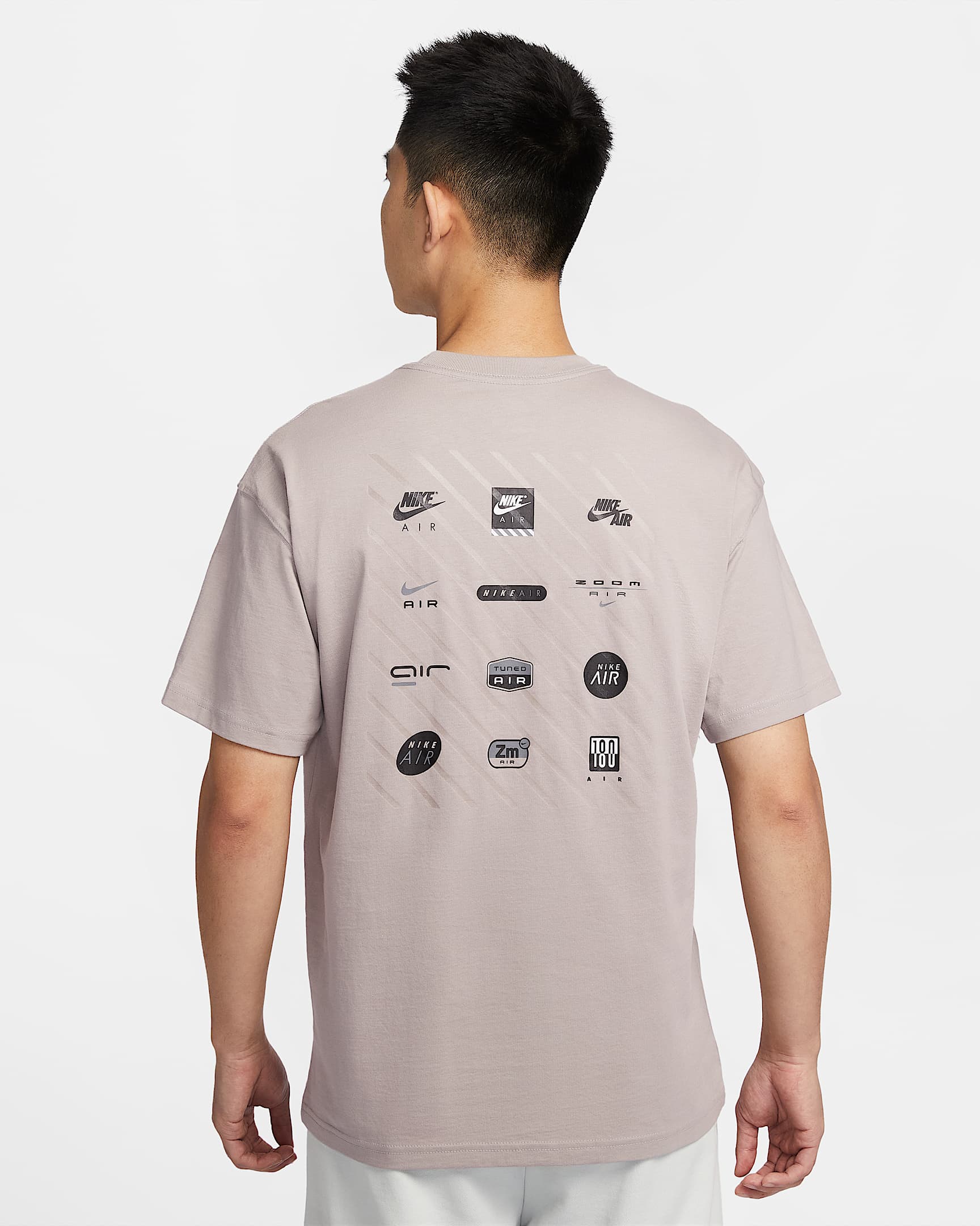 Nike Sportswear 男子T恤 - 大学灰