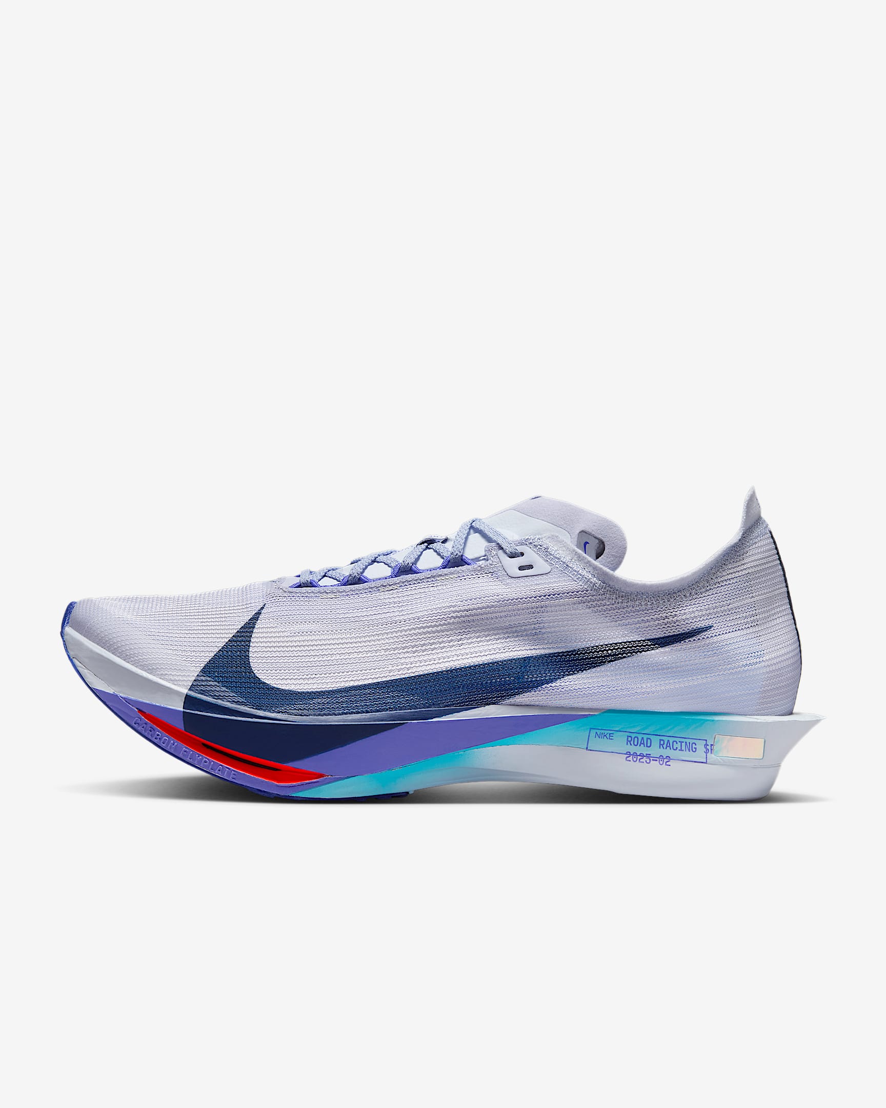 Nike Streakfly 2 男子公路竞速跑步鞋 - 幻影/波斯紫/闪电蓝/空间蓝