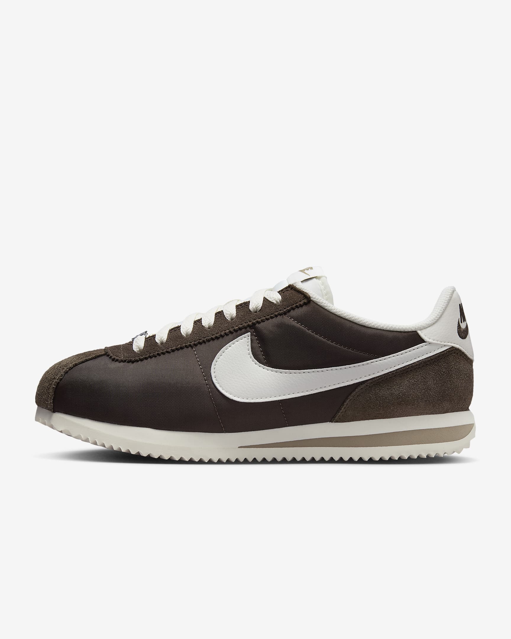 Nike Cortez Textile 郑钦文同款女子复古运动鞋 - 巴洛克棕/卡其/帆白