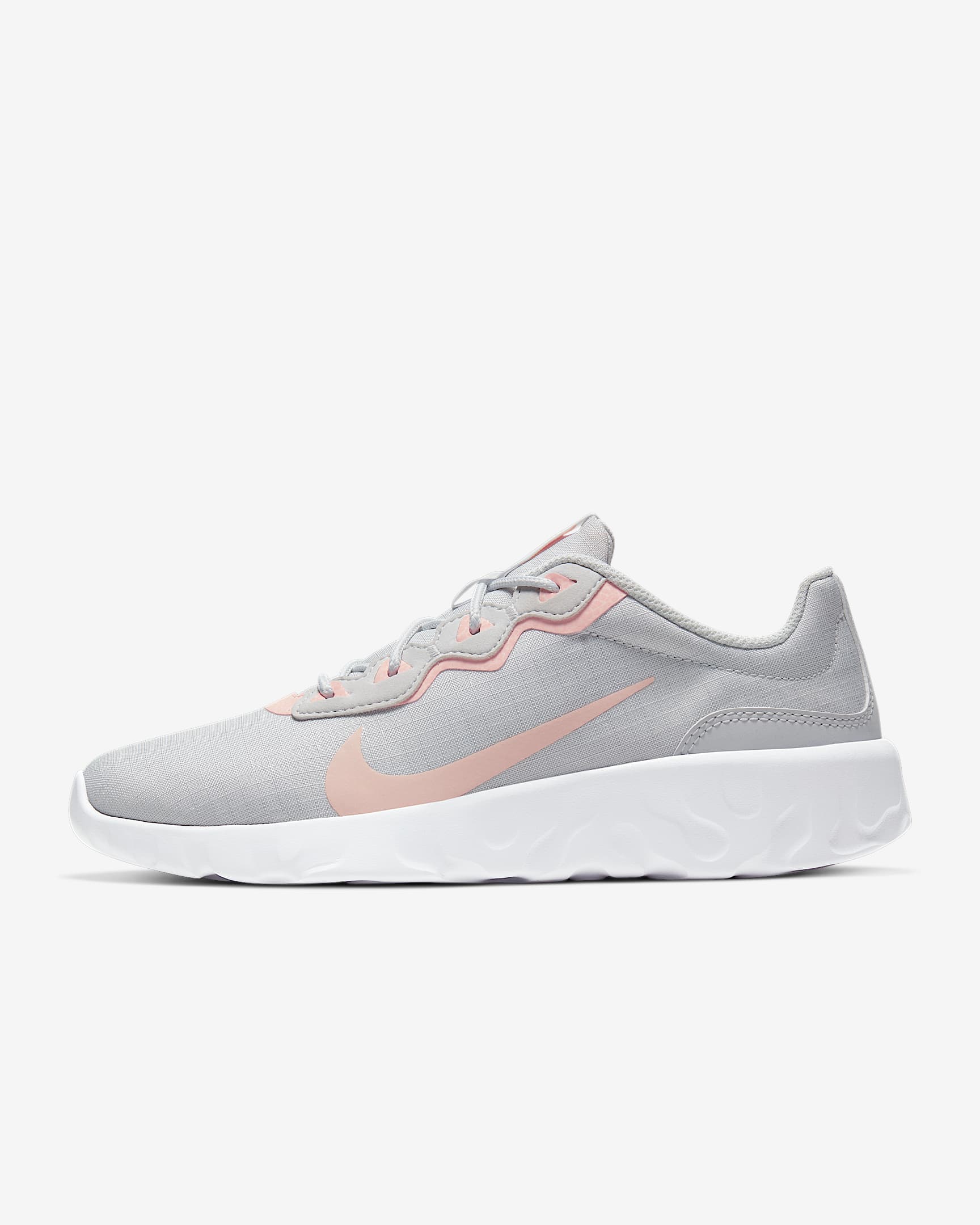 Nike Explore Strada 女子运动鞋 - 尘光子色/白色/水洗珊瑚红