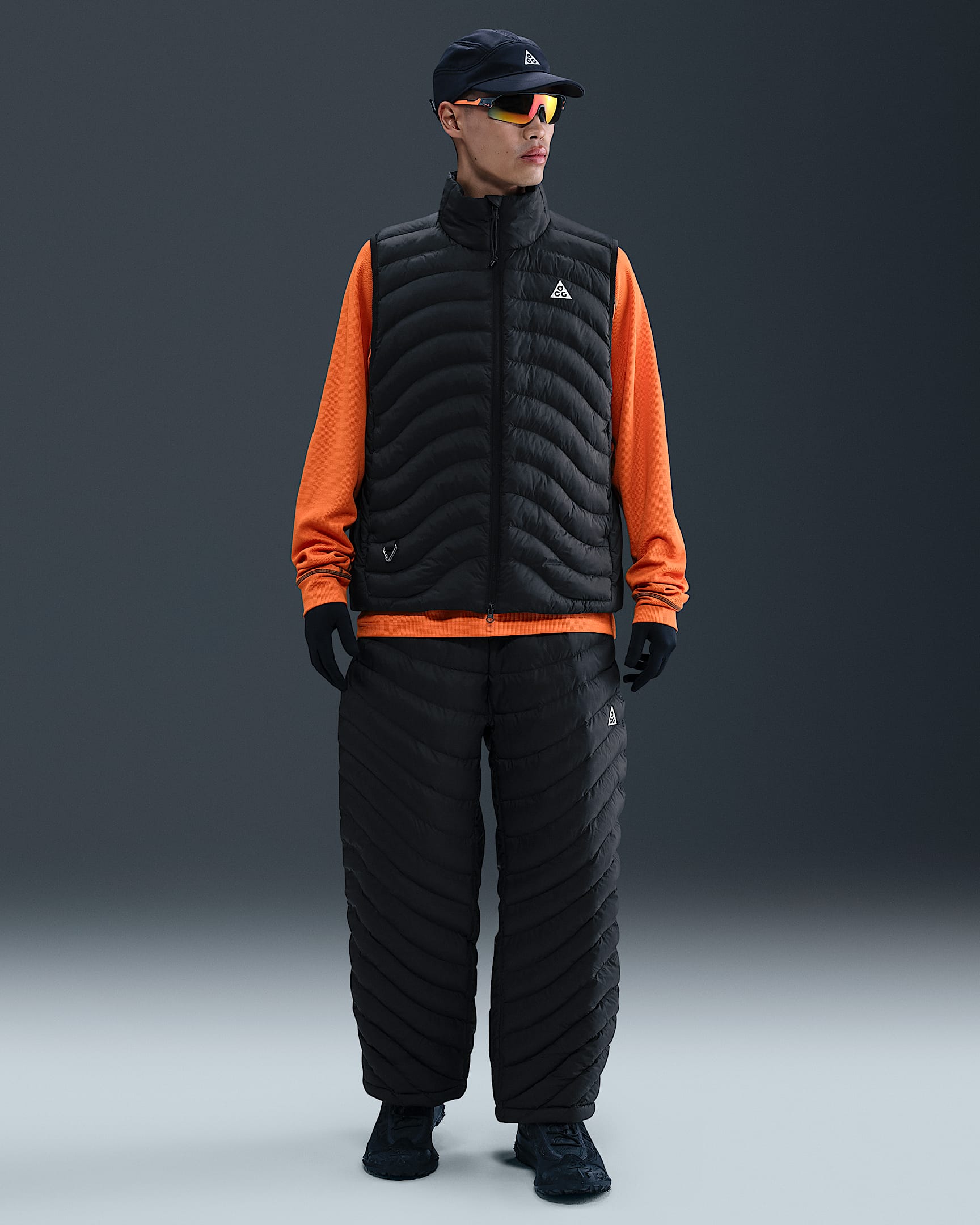 Nike ACG "Lava Flow" Therma-FIT ADV 男子长裤 - 黑/黑/山峰白