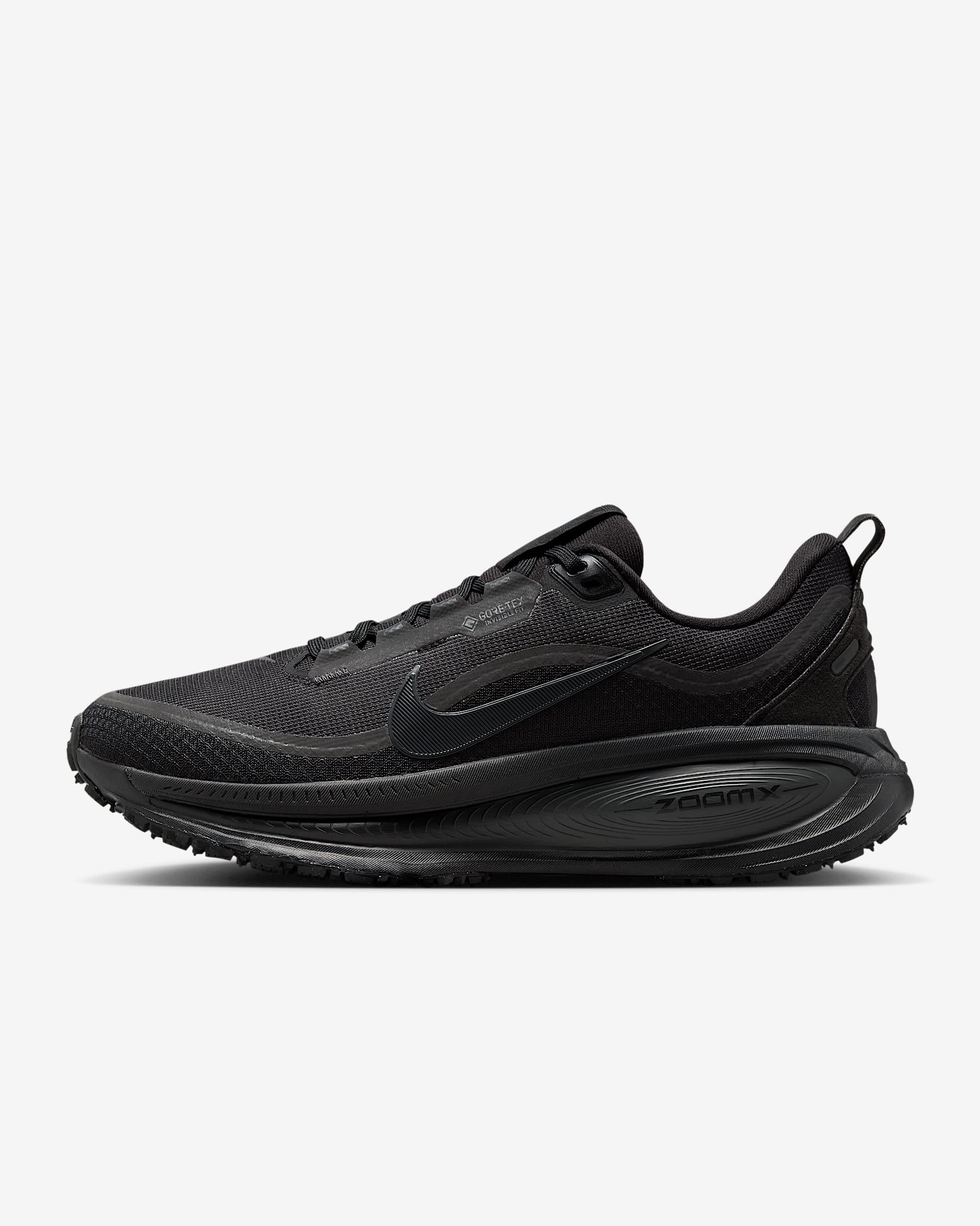 Nike Vomero 18 GORE-TEX 耐克迈柔女子反光装饰防水公路跑步鞋 - 黑/煤黑