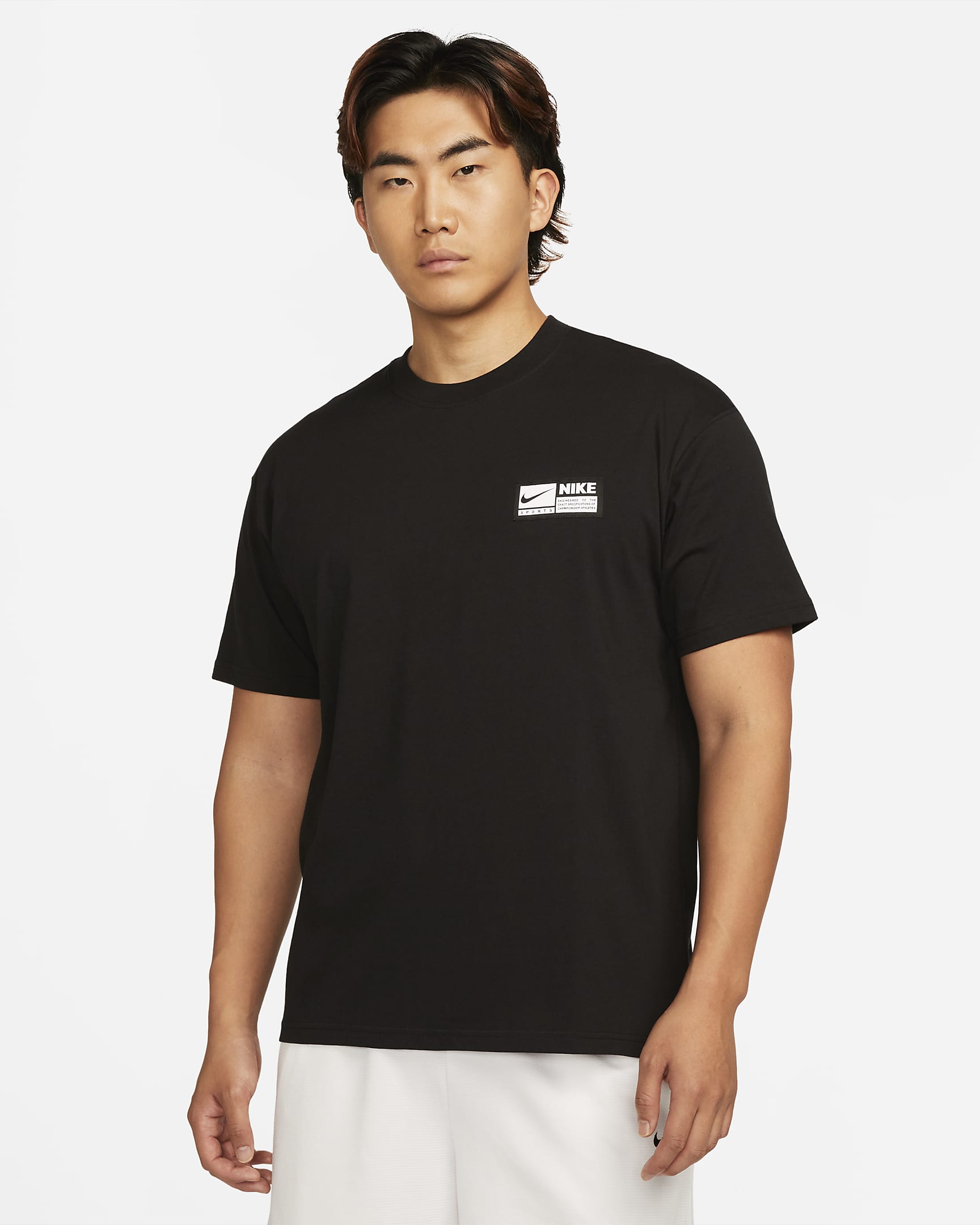 Nike 男子篮球T恤 - 黑