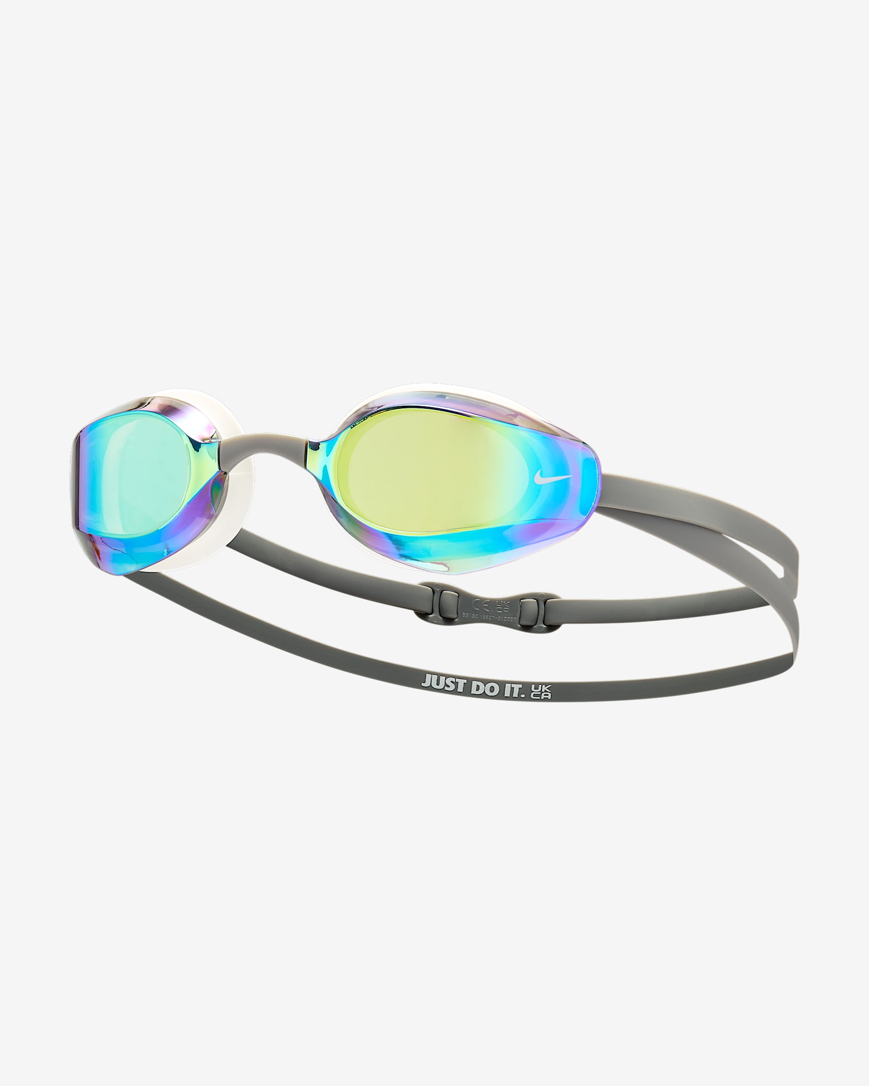 Nike Swim Vapor Mirrored 泳镜 - 铁灰/白色