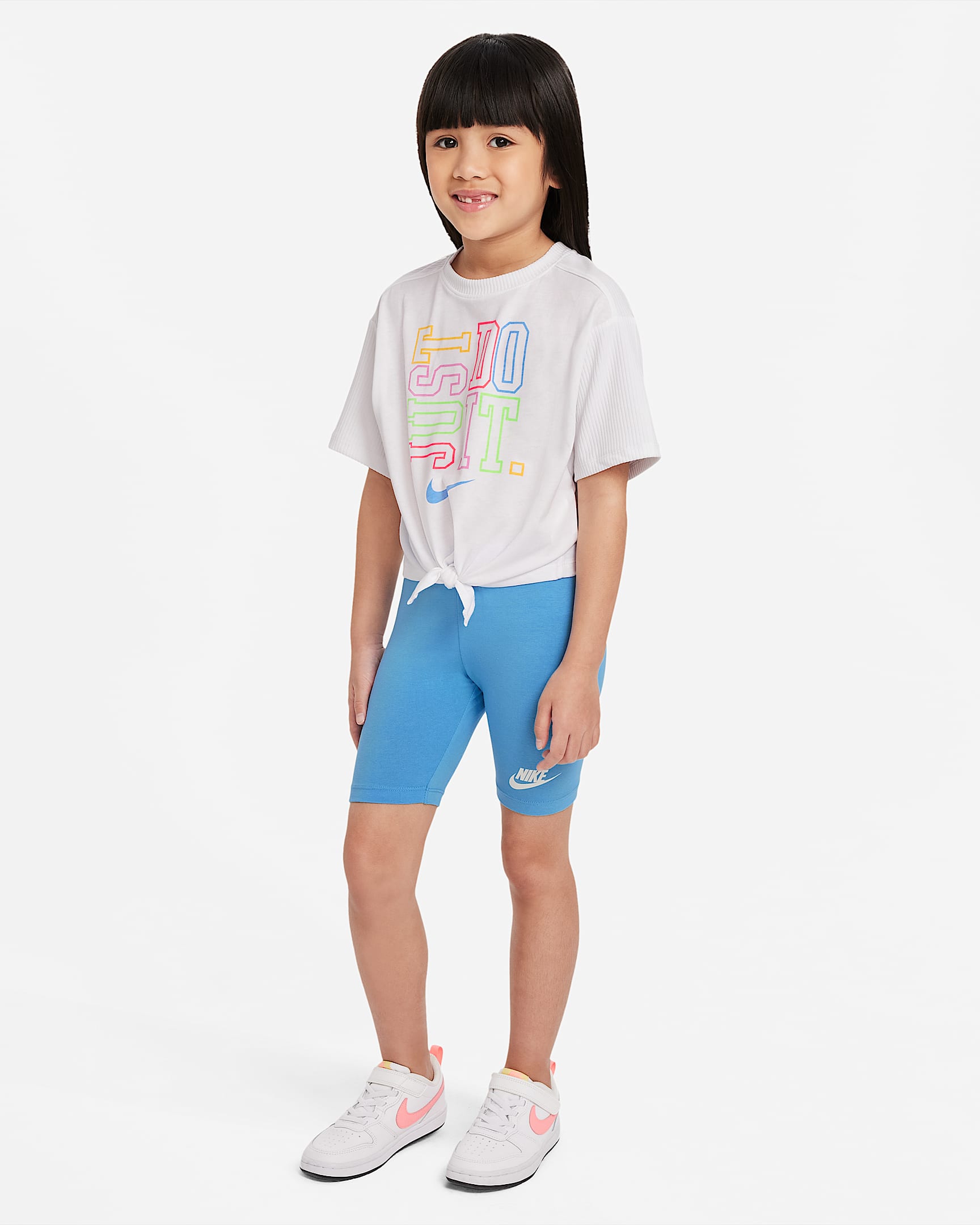 Nike 幼童T恤 - 白色