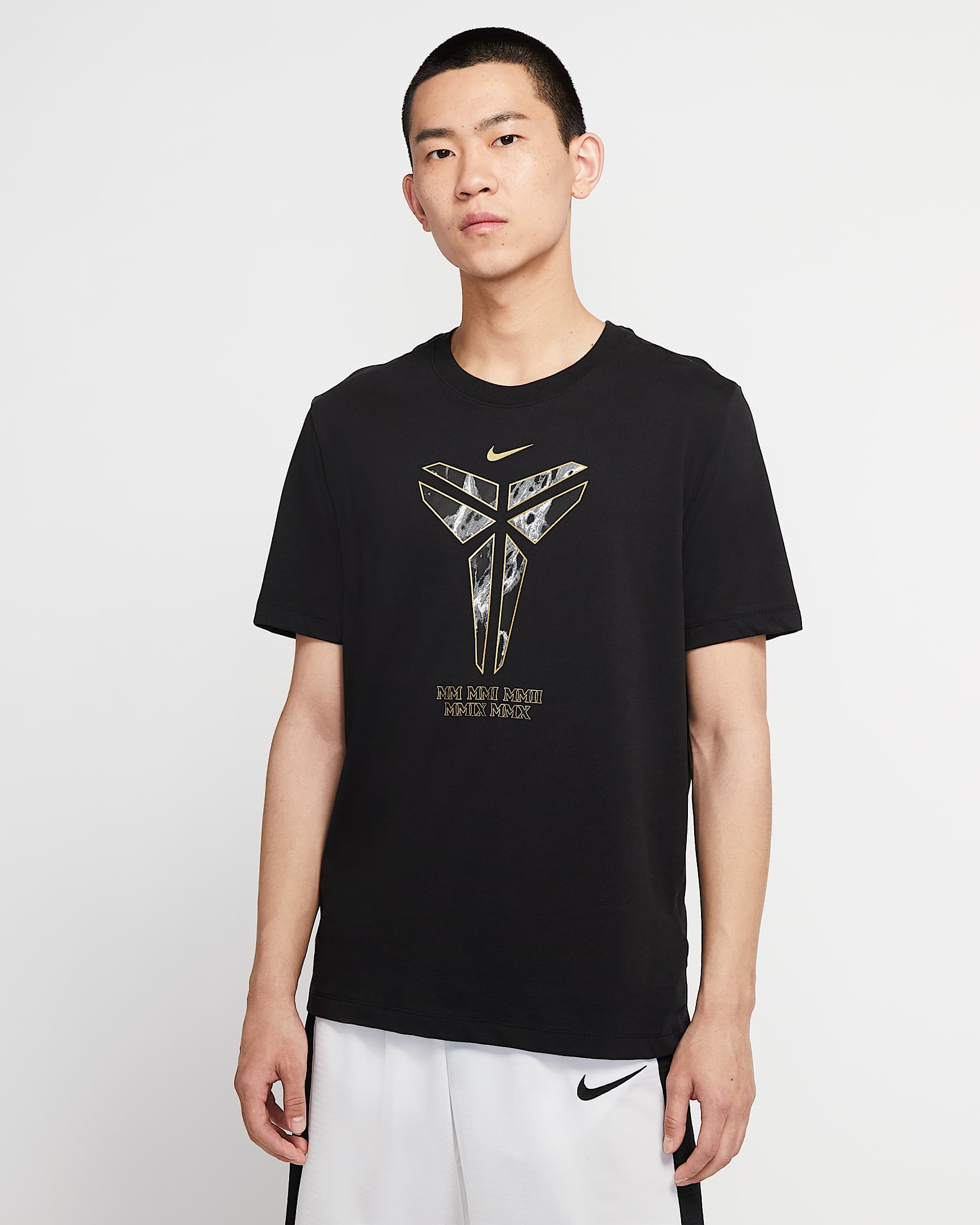 Nike Dri-FIT Kobe Logo 男子篮球T恤 - 黑