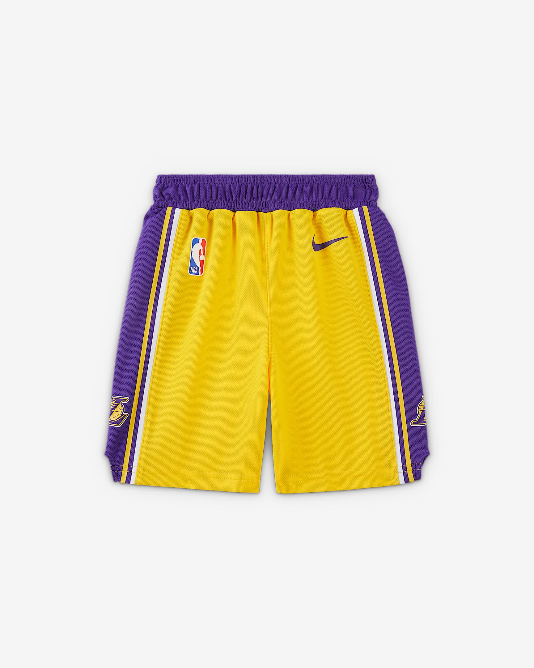 洛杉矶湖人队 Icon Edition Nike NBA 婴童短裤 - 阿马里洛黄