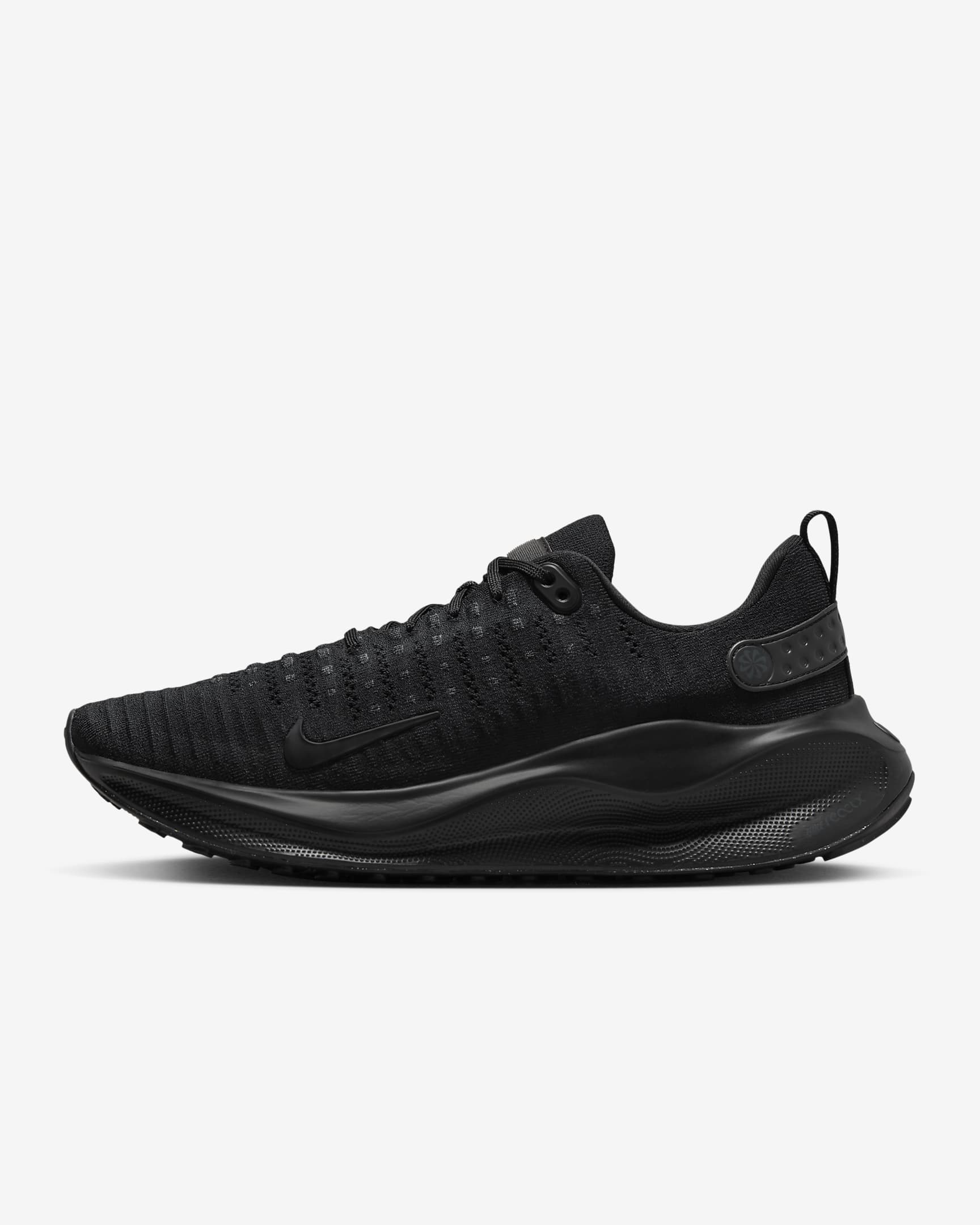 Nike InfinityRN 4 男子公路跑步鞋 - 黑/煤黑/黑
