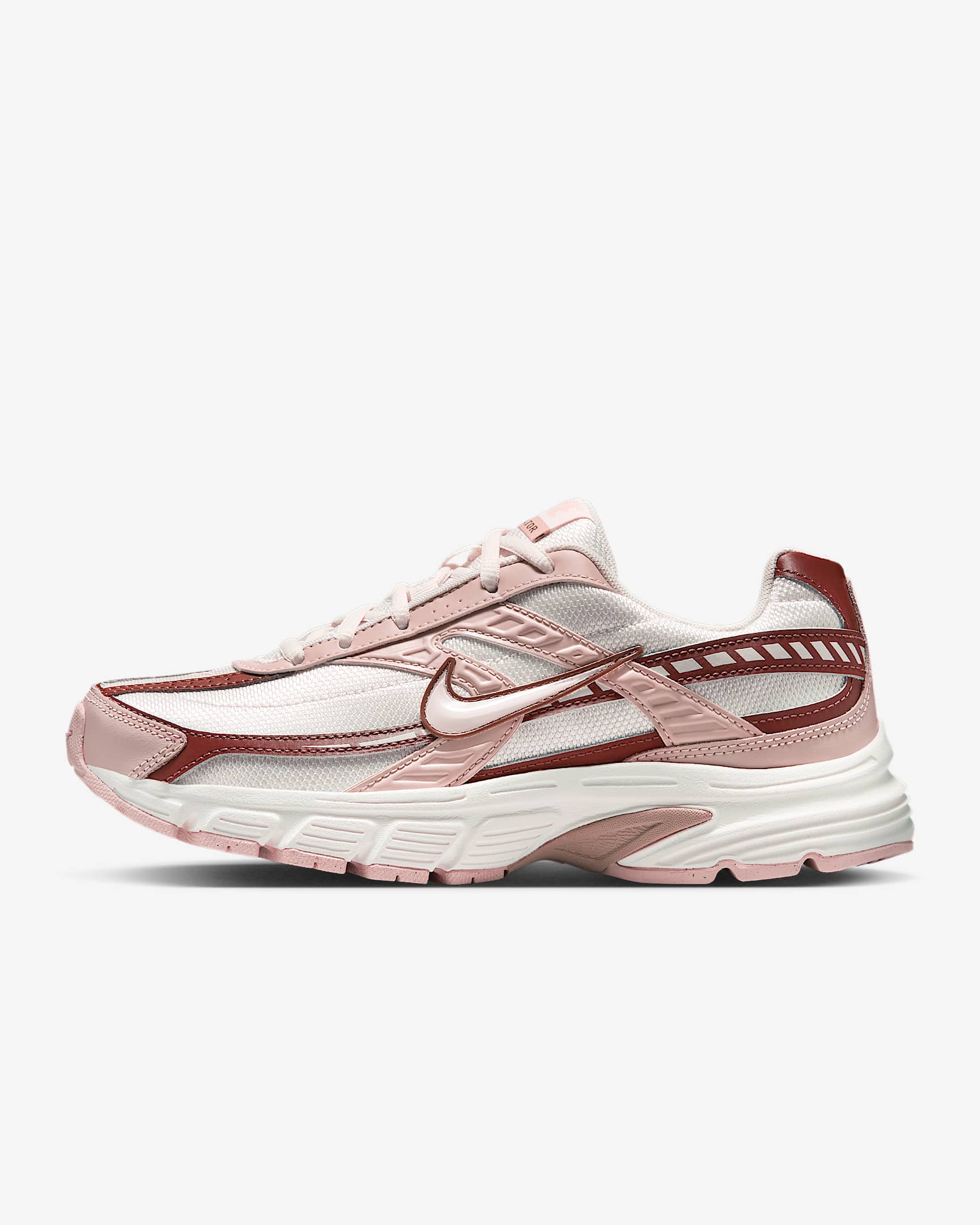 Nike Initiator 女子运动鞋 - 幻影灰白/化石石灰/红棕色/回声粉