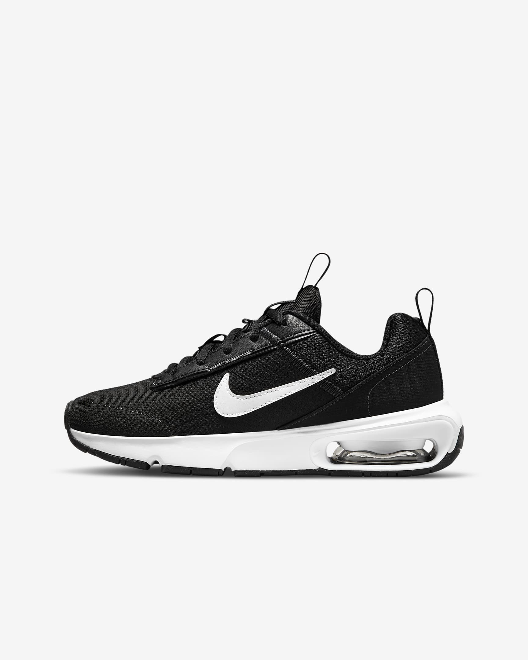 Nike Air Max INTRLK Lite 大童运动鞋 - 黑/煤黑/狼灰/白色