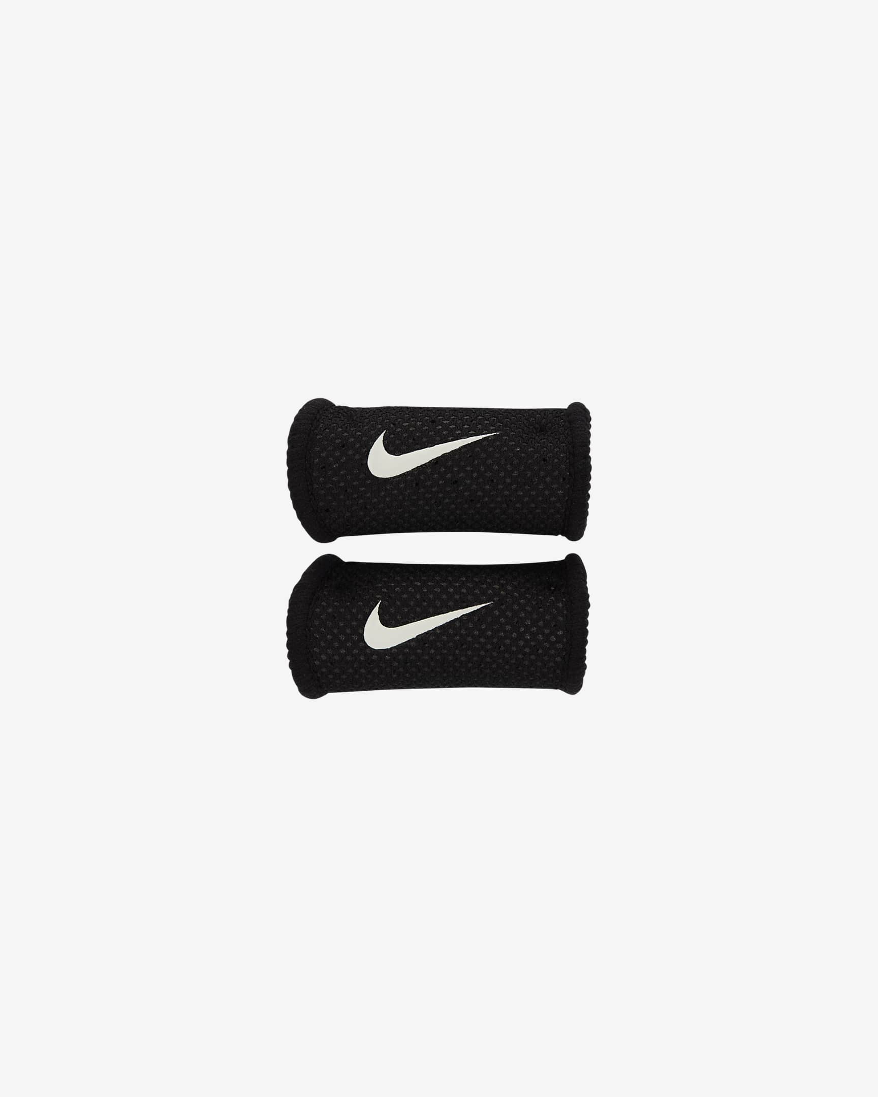 Nike 篮球护指套（1 对） - 黑/白色