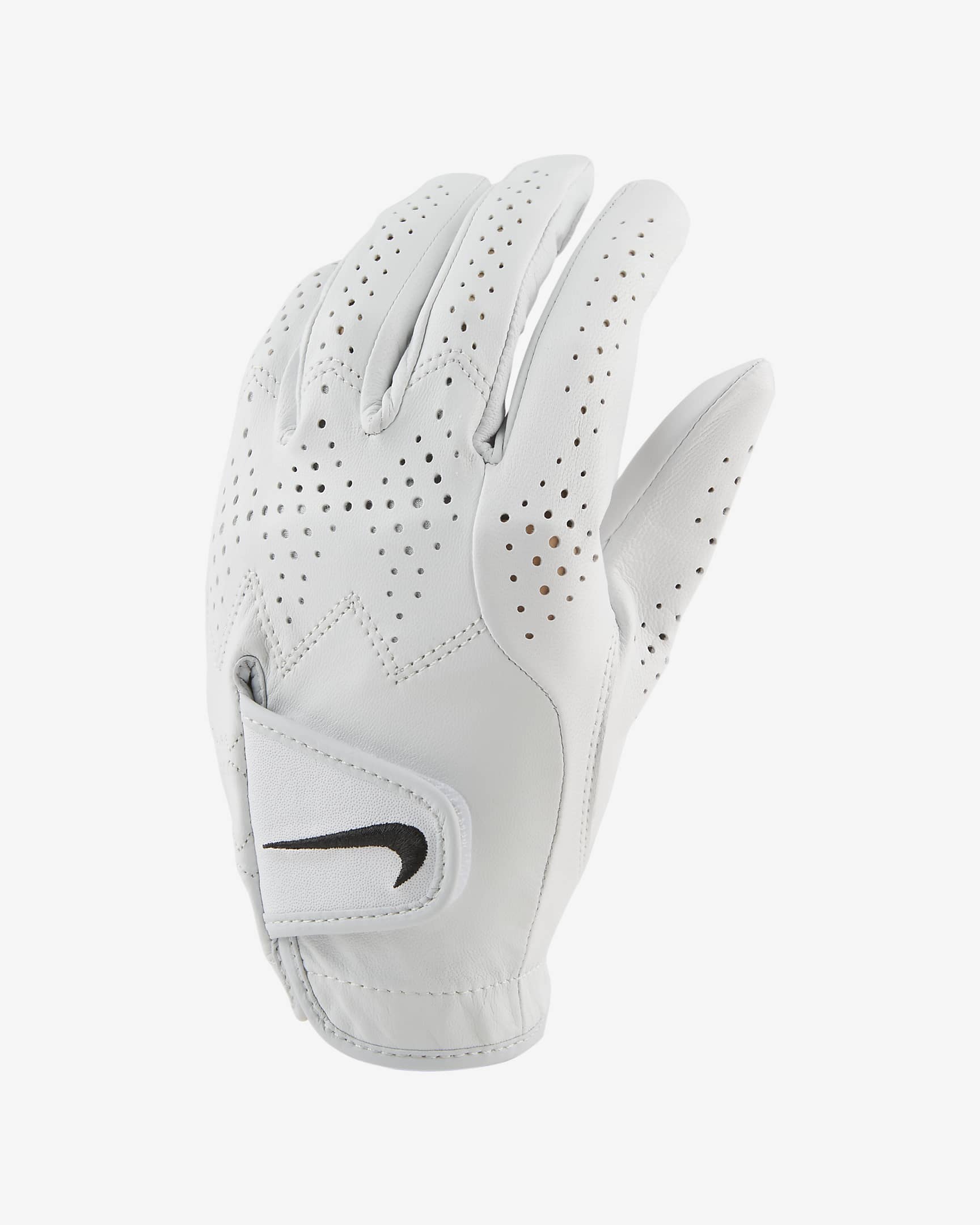 Nike Tour Classic 4 高尔夫手套(左手) - 珍珠白/珍珠白/黑