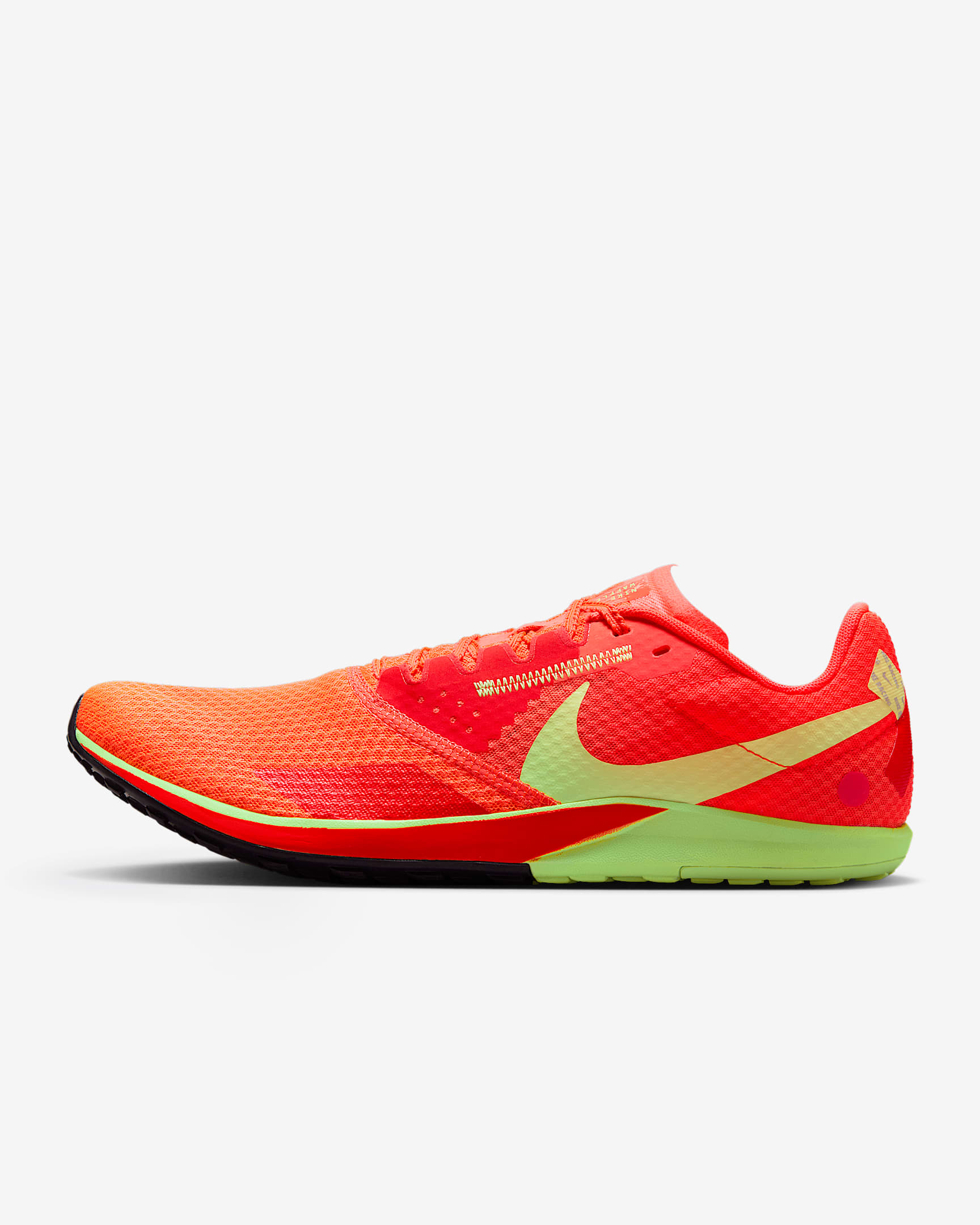 Nike Zoom Rival Waffle 6 男子田径鞋 - 超级橙/亮深红/泡沫薄荷绿/爆炸绿黄