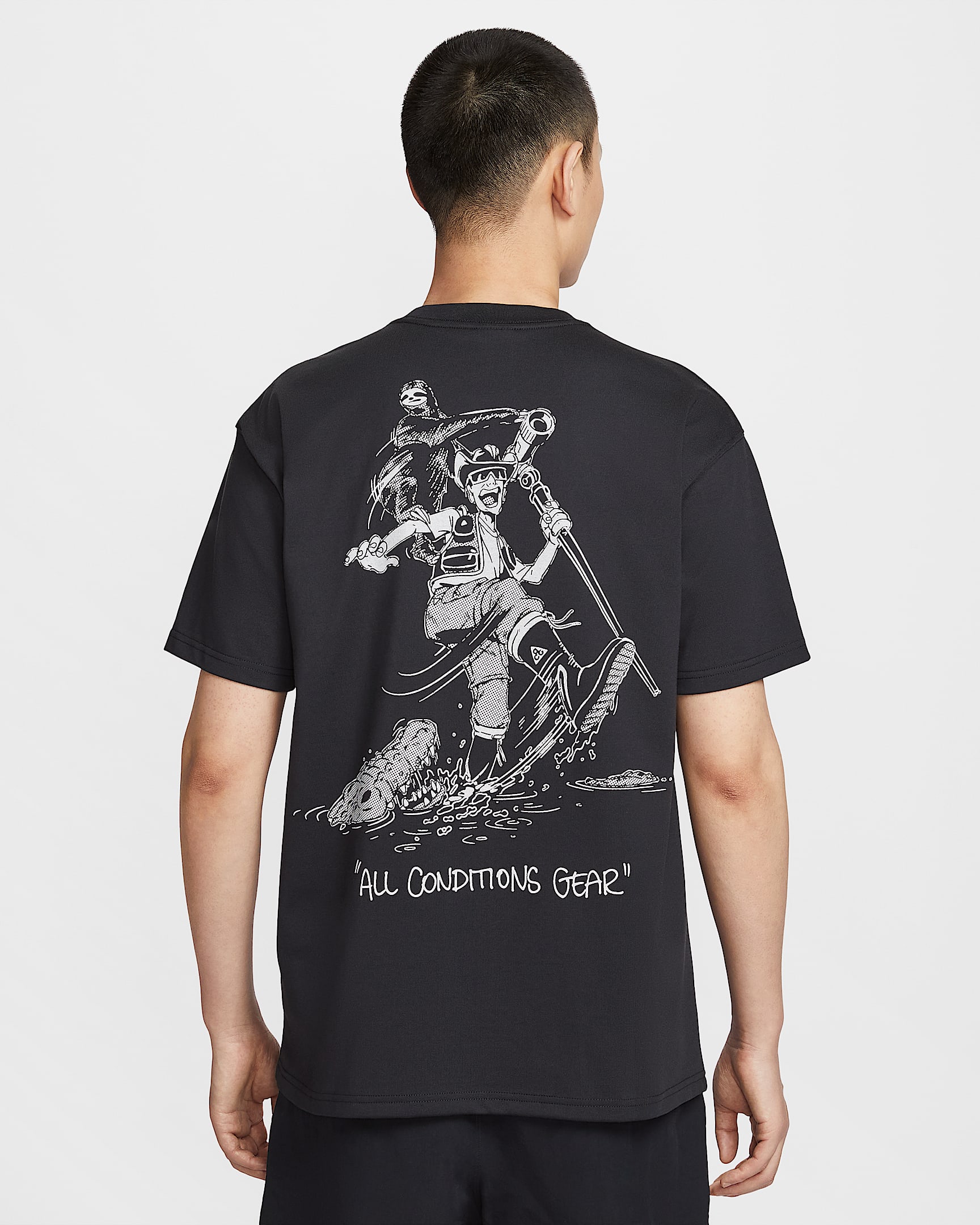 Nike ACG Dri-FIT 男子速干T恤 - 黑