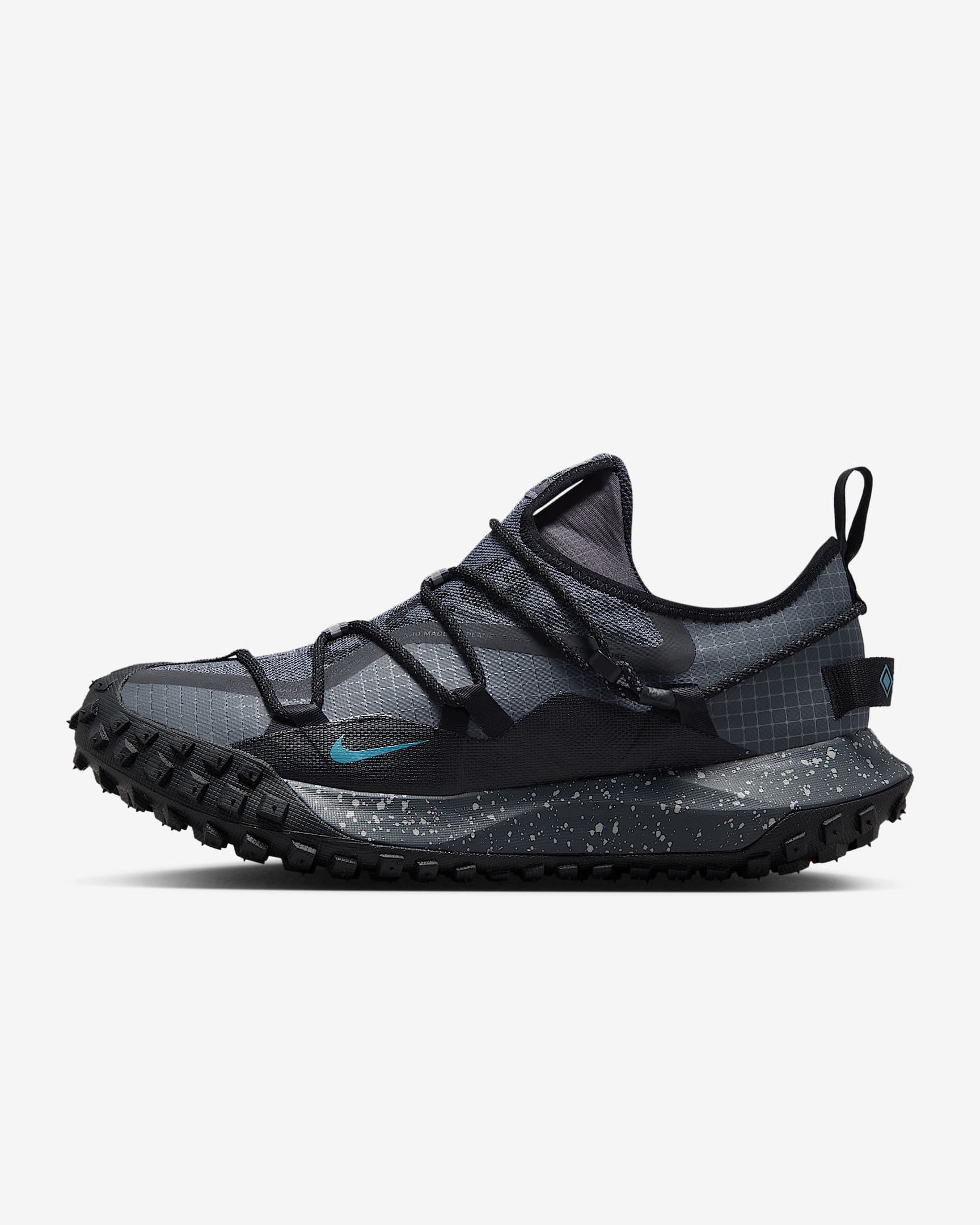Nike ACG Mountain Fly Low GORE-TEX SE 男子防水耐磨运动鞋 - 暗灰/暗灰/烟灰蓝/黑